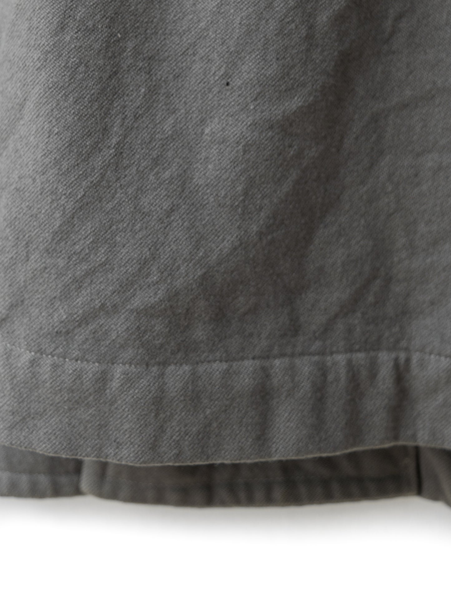 a/w 03 garment dyed tailored jacket ash ∙ wool ∙ small