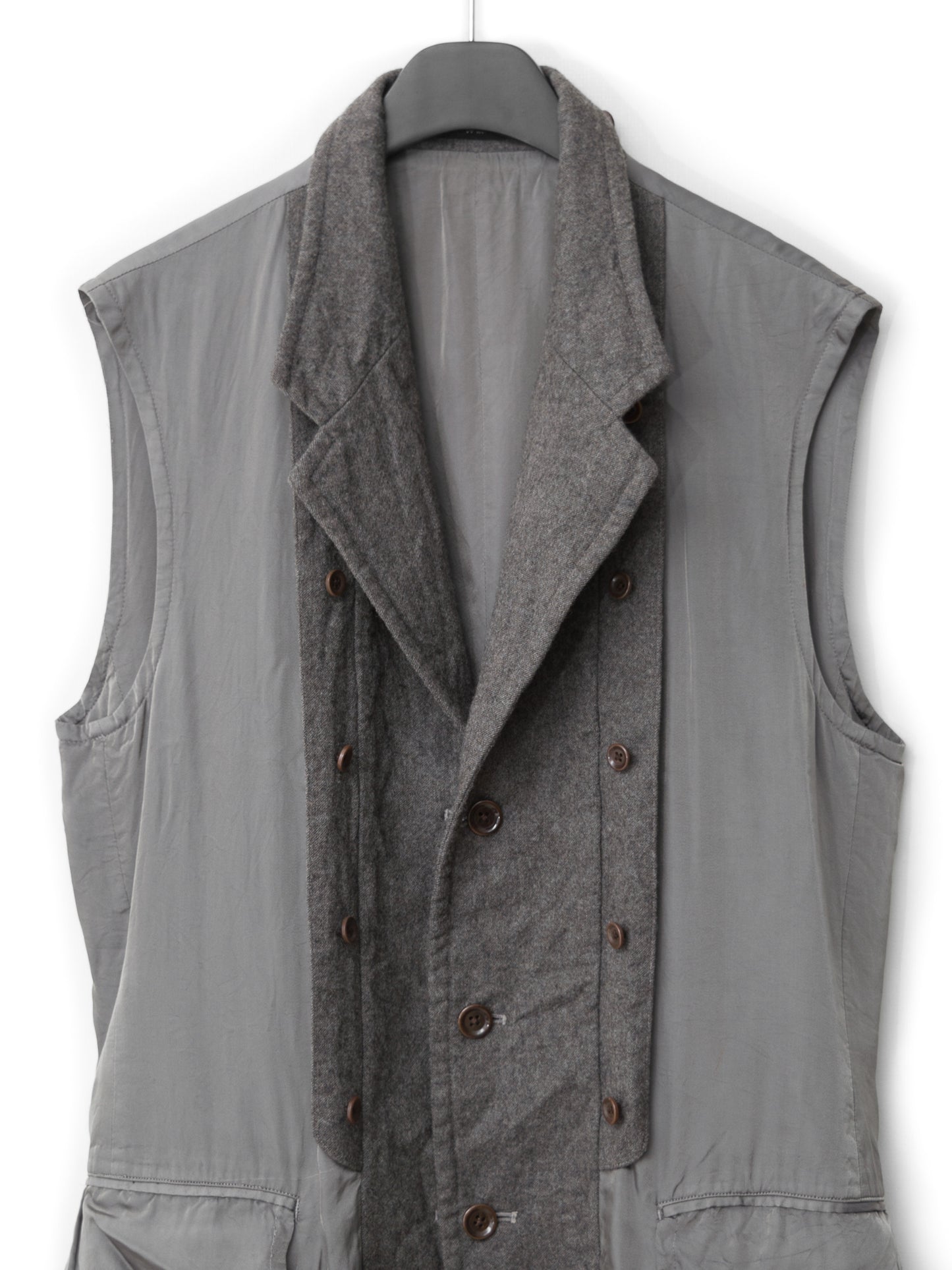 a/w 03 tailored liner jacket soil brown ∙ wool ∙ medium