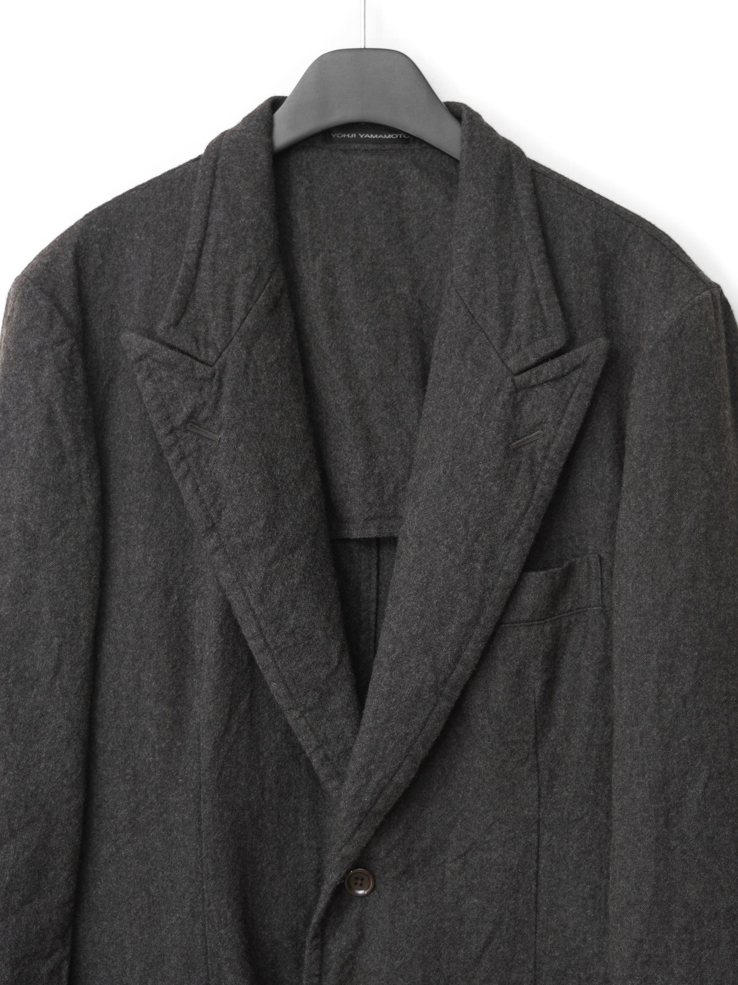a/w 03 tailored liner jacket soil brown ∙ wool ∙ medium
