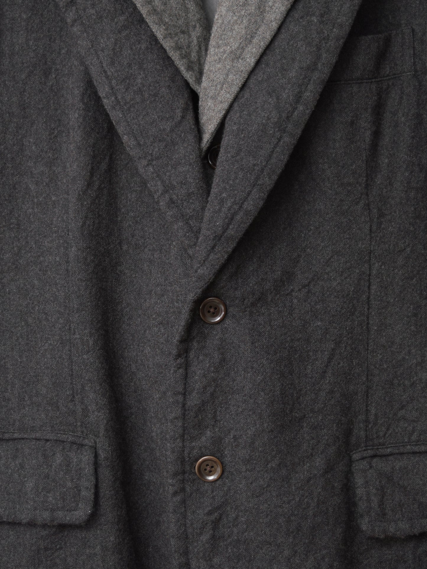 a/w 03 tailored liner jacket soil brown ∙ wool ∙ medium
