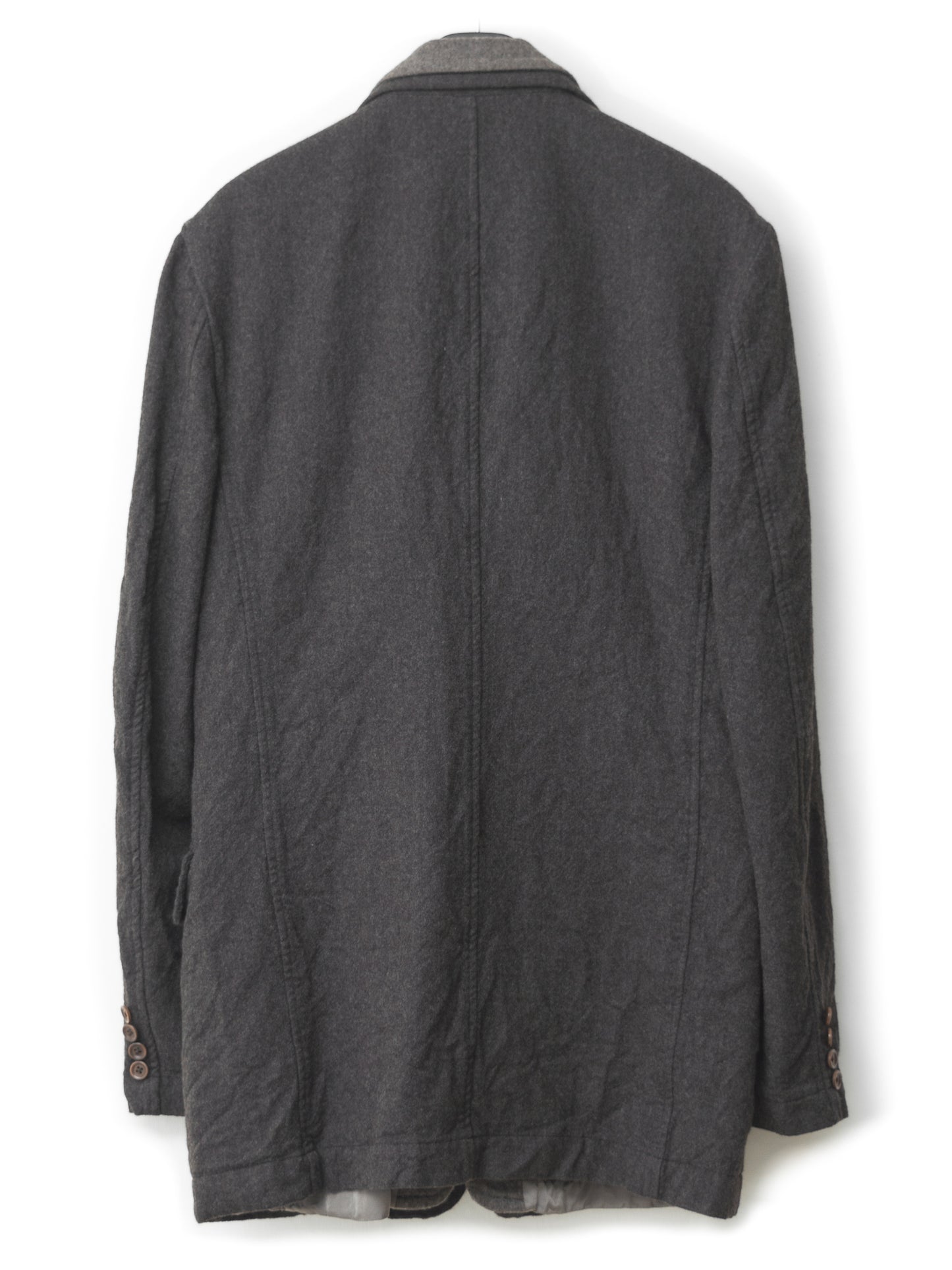 a/w 03 tailored liner jacket soil brown ∙ wool ∙ medium