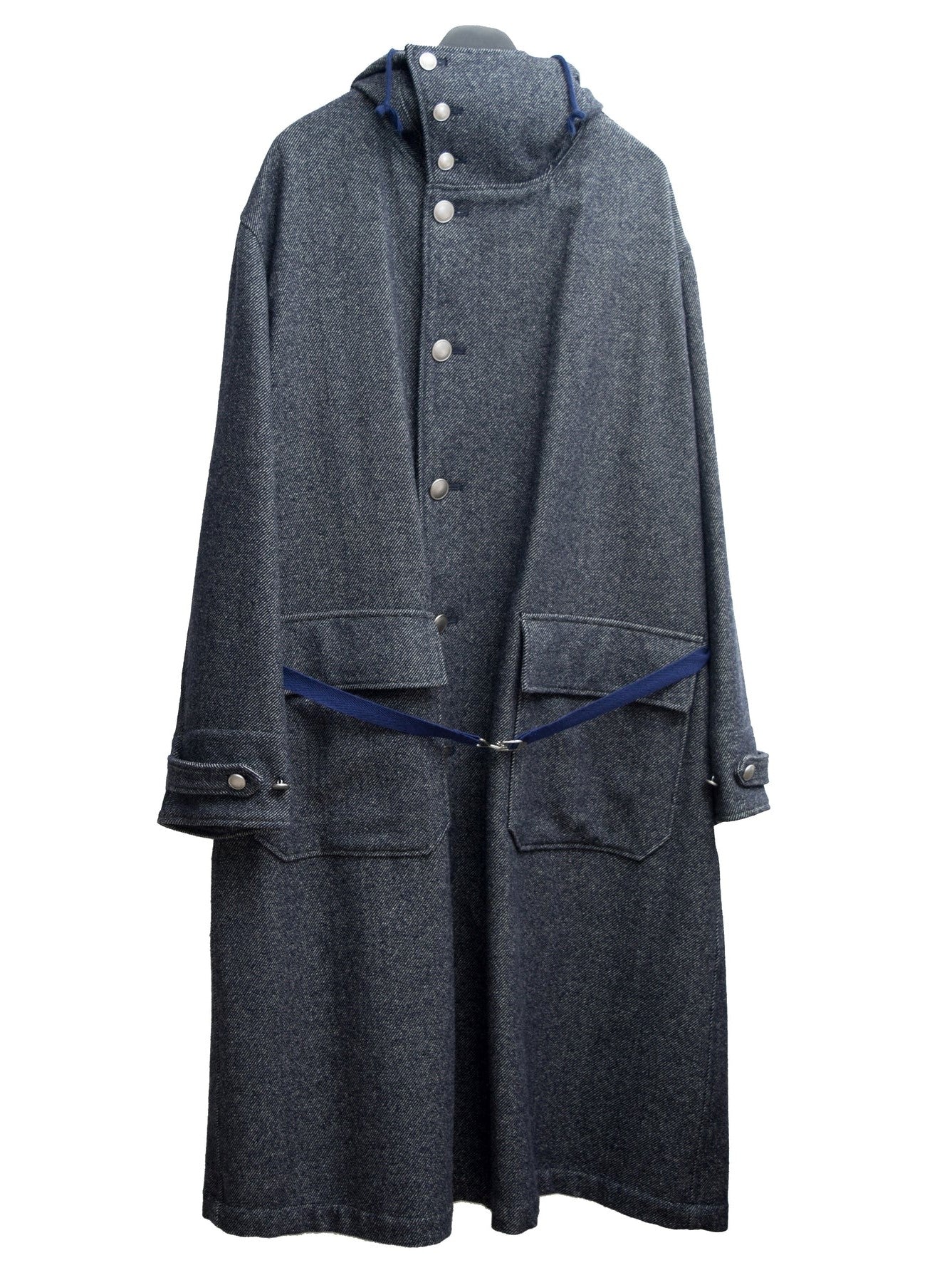 mountain parka navy ∙ wool tweed ∙ medium