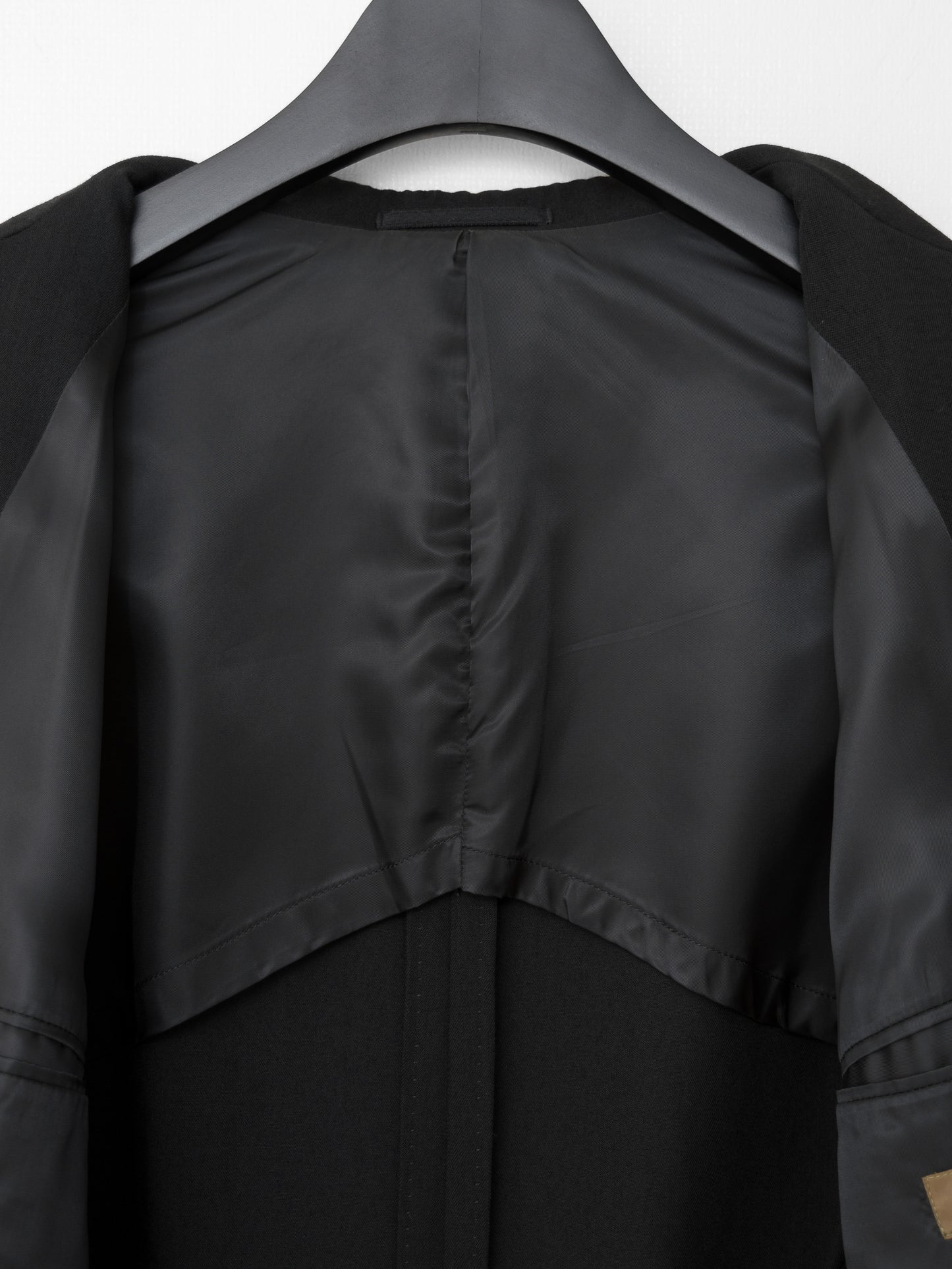 tailored jacket black ∙ wool gabardine ∙ medium