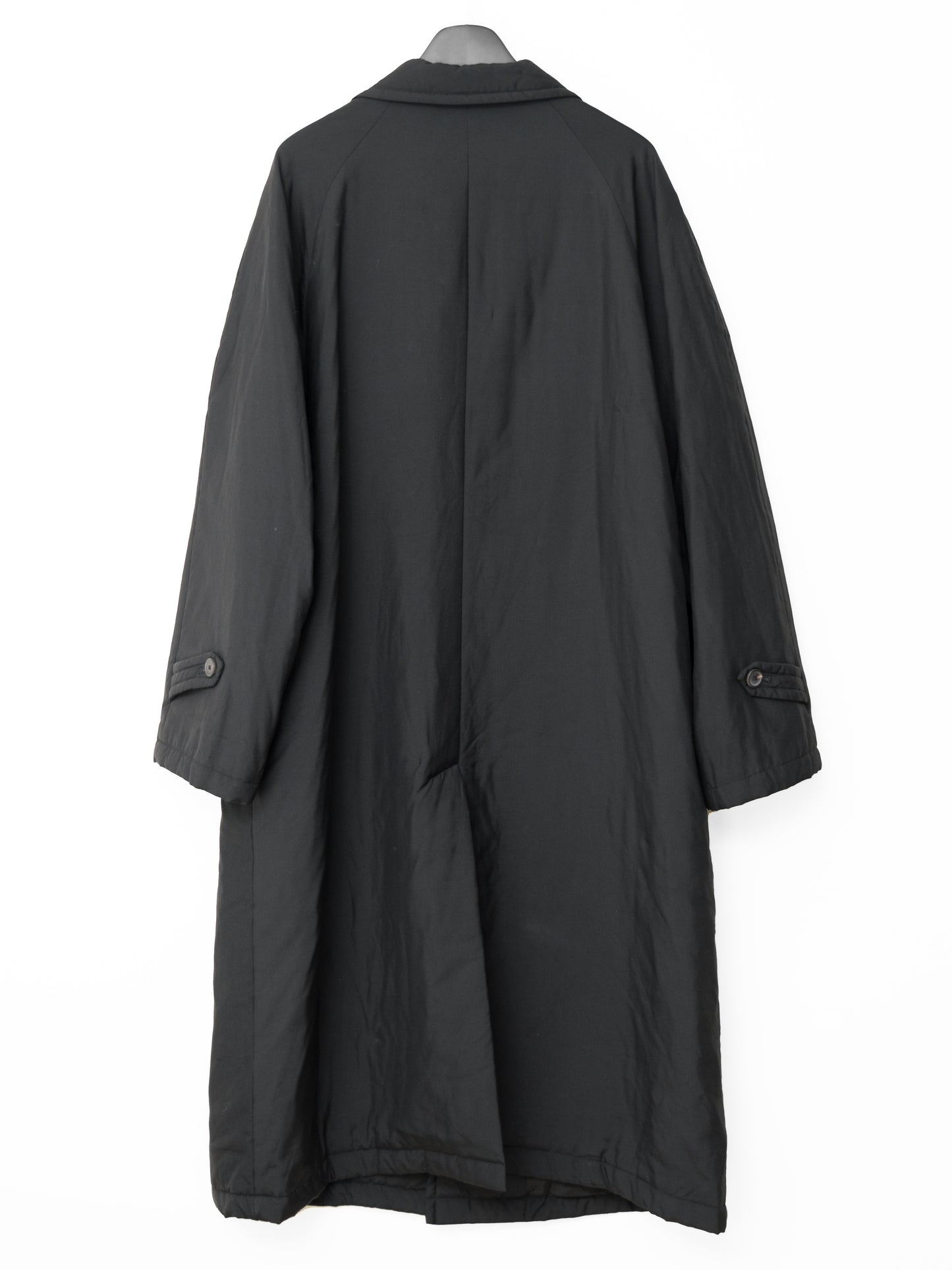 padded coat black ∙ silk ∙ one size