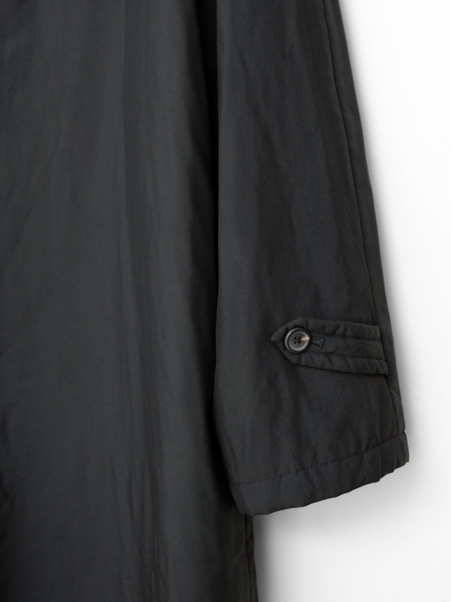 padded coat black ∙ silk ∙ one size
