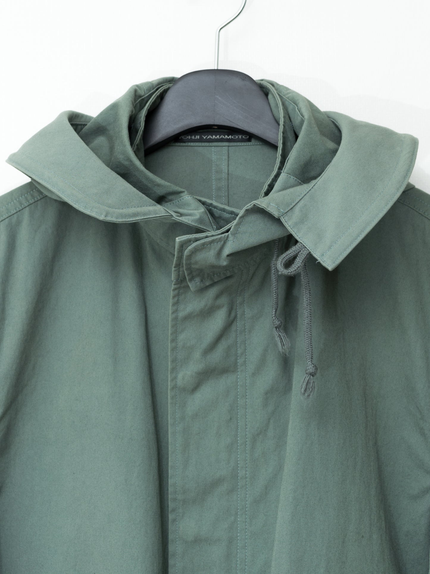 a/w 05 m-65 fishtail parka sage green ∙ poly cotton ∙ one size