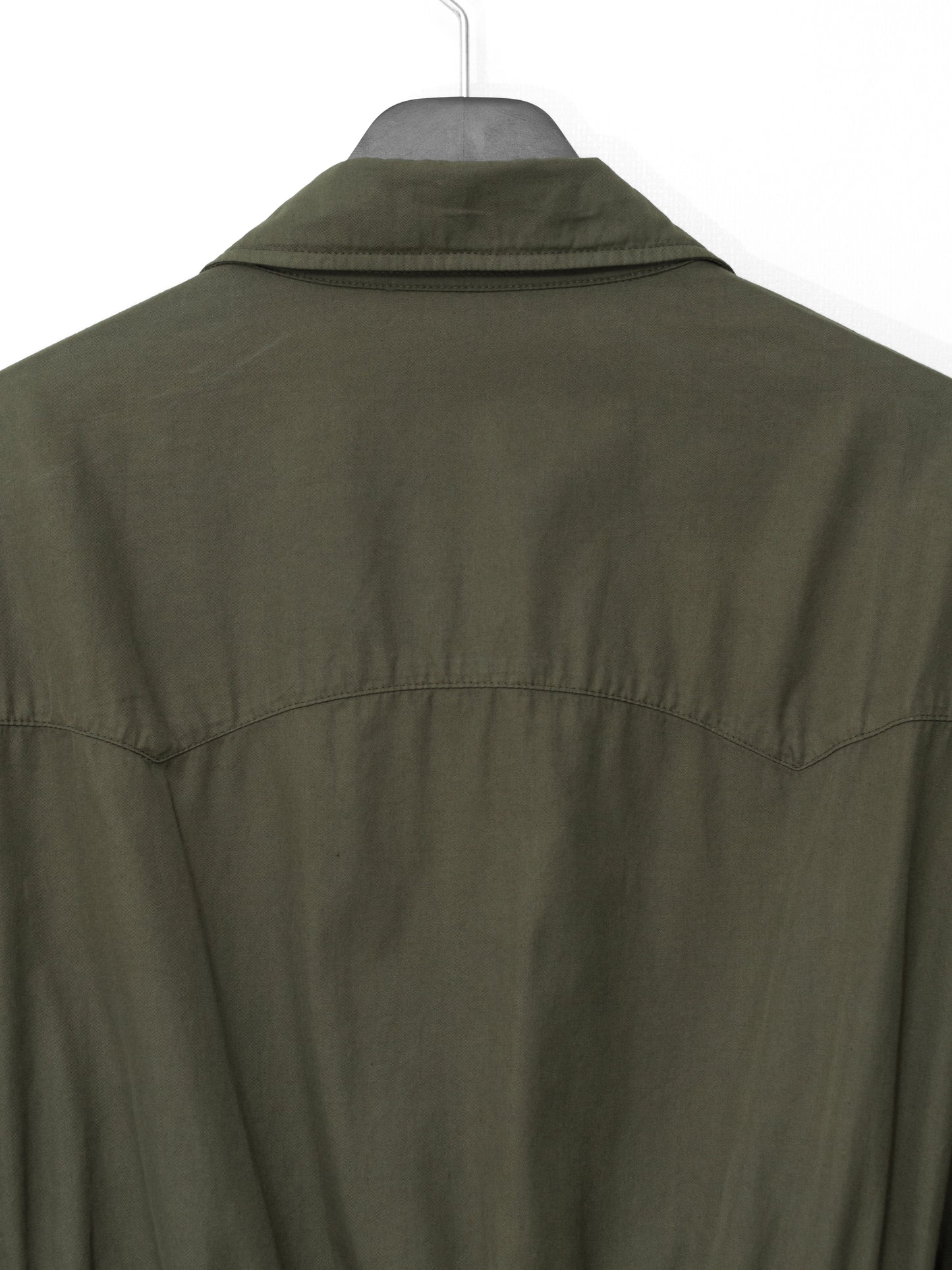 a/w 09 garment dyed reversible field jacket mud ∙ cotton ∙ small