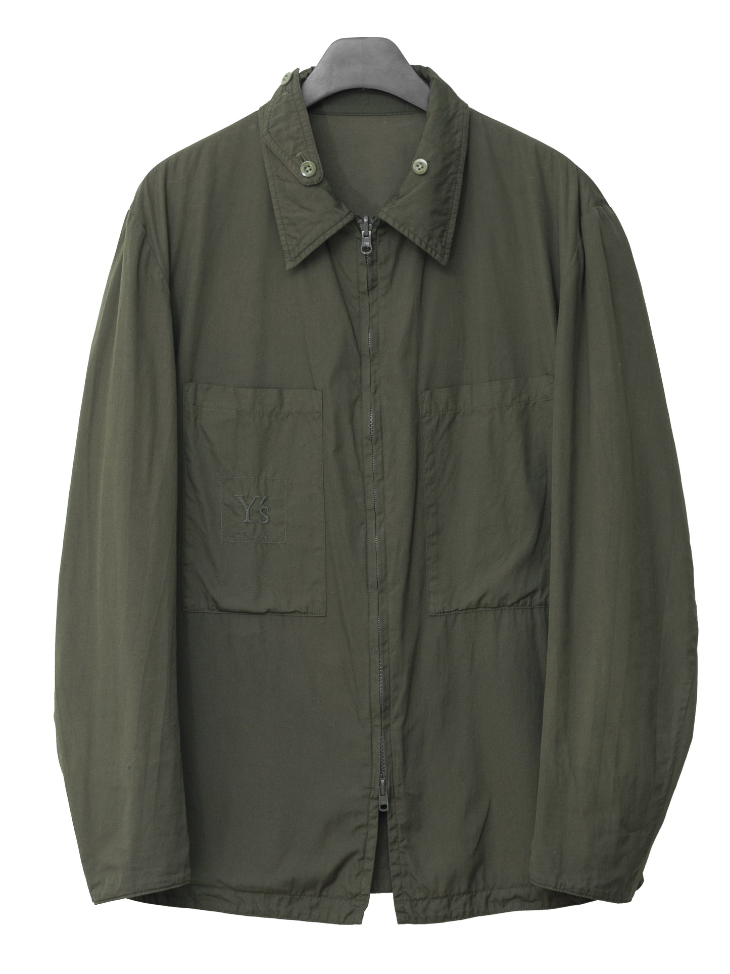 a/w 09 garment dyed reversible field jacket mud ∙ cotton ∙ small