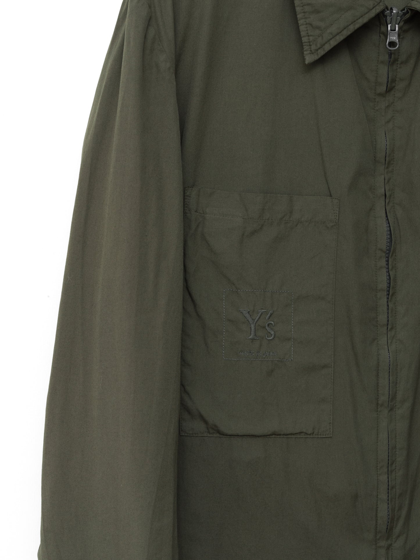 a/w 09 garment dyed reversible field jacket mud ∙ cotton ∙ small