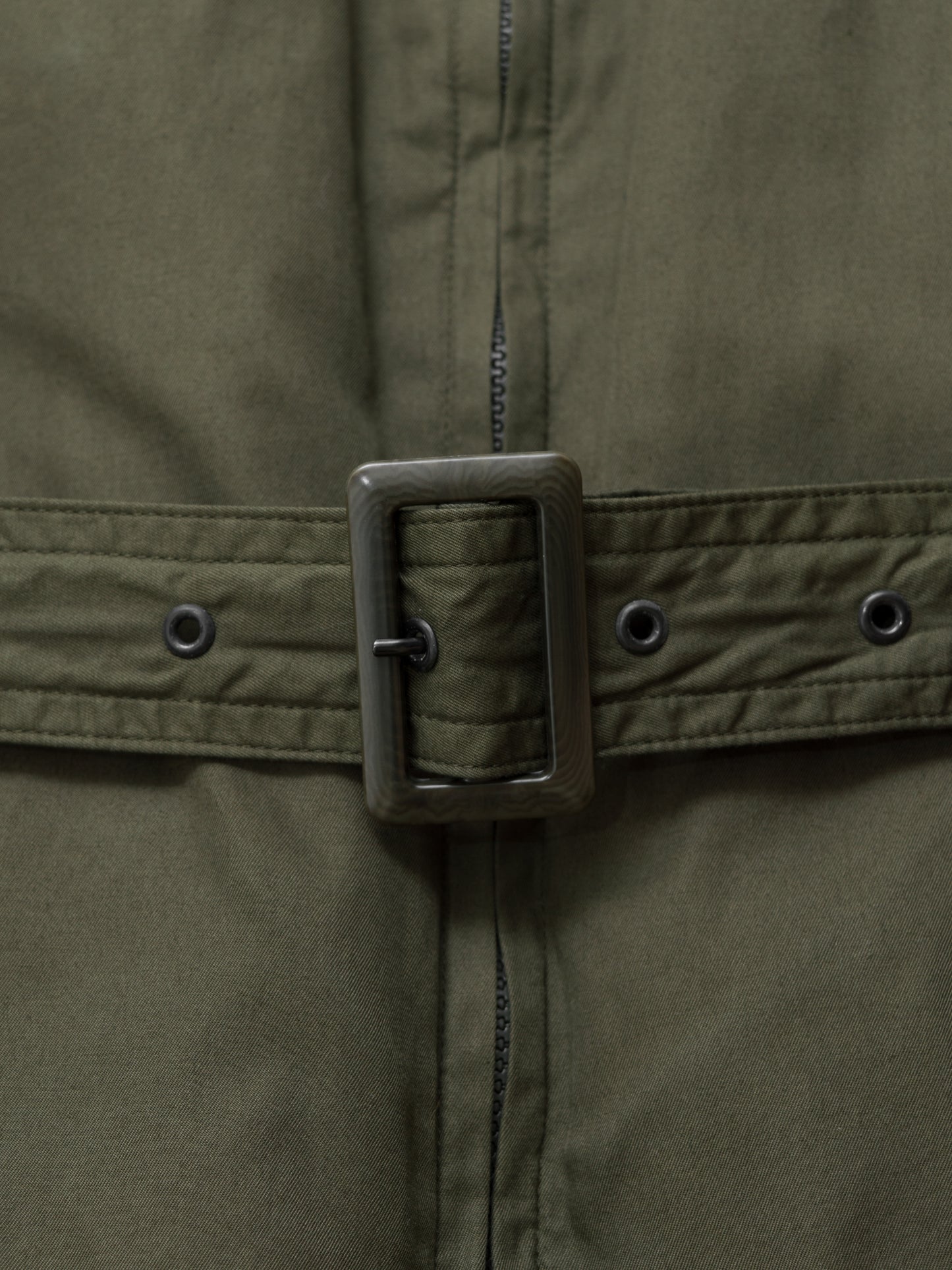 a/w 09 garment dyed reversible field jacket mud ∙ cotton ∙ small
