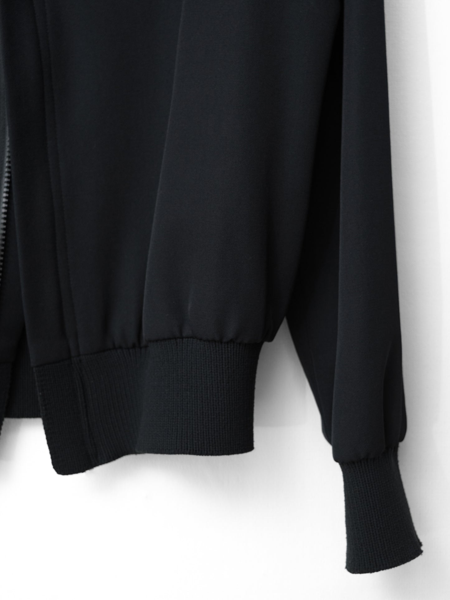 a/w 01 hooded sailor collar jacket black ∙ wool ∙ xsmall