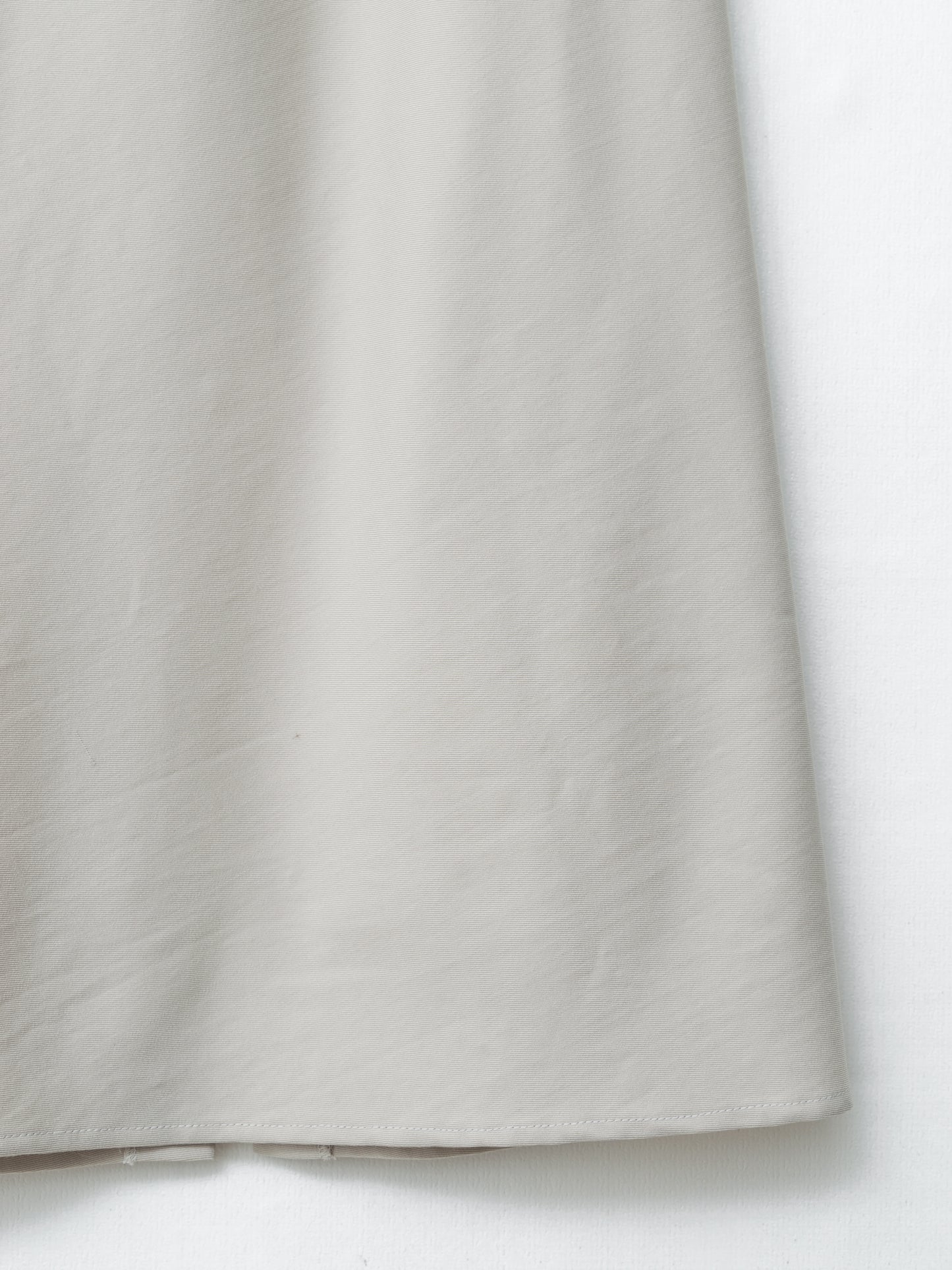 a/w 01 ribbed waist a-line skirt bone ∙ wool ∙ xsmall