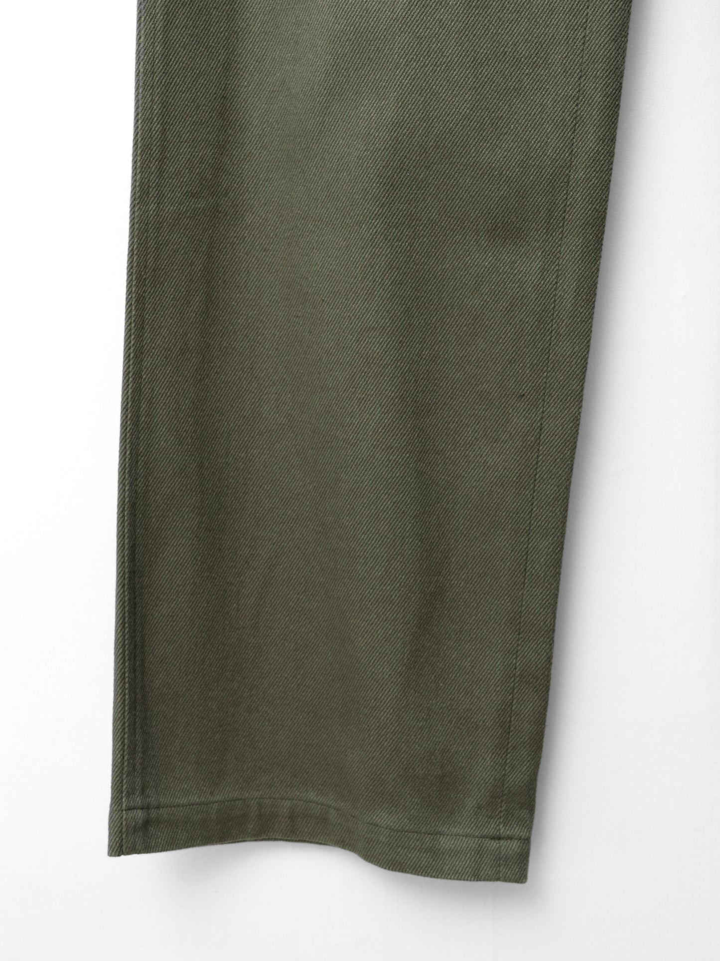 flat front pants olive drab ∙ cotton ∙ medium