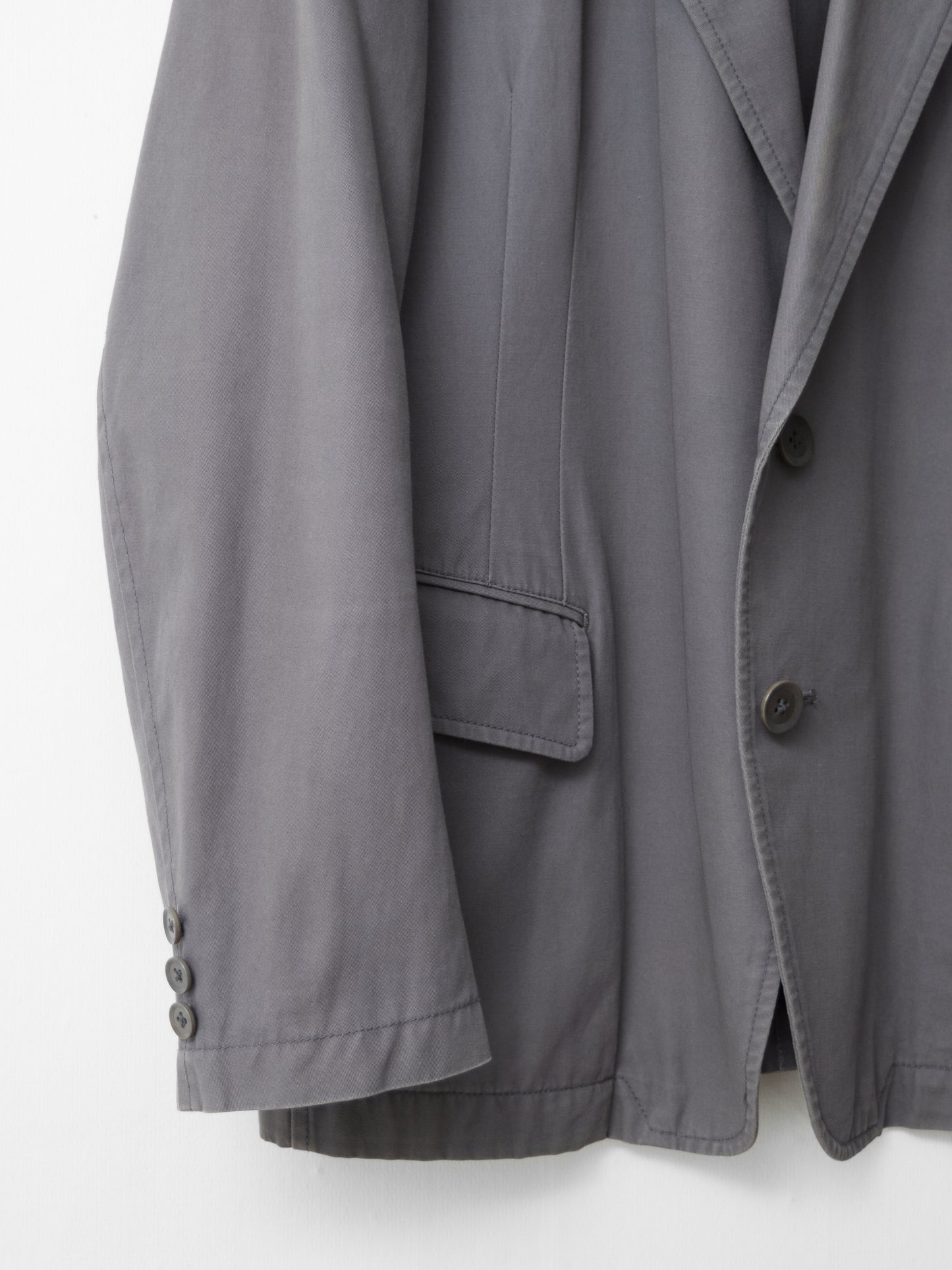 tailored jacket mink grey ∙ cotton linen ∙ medium