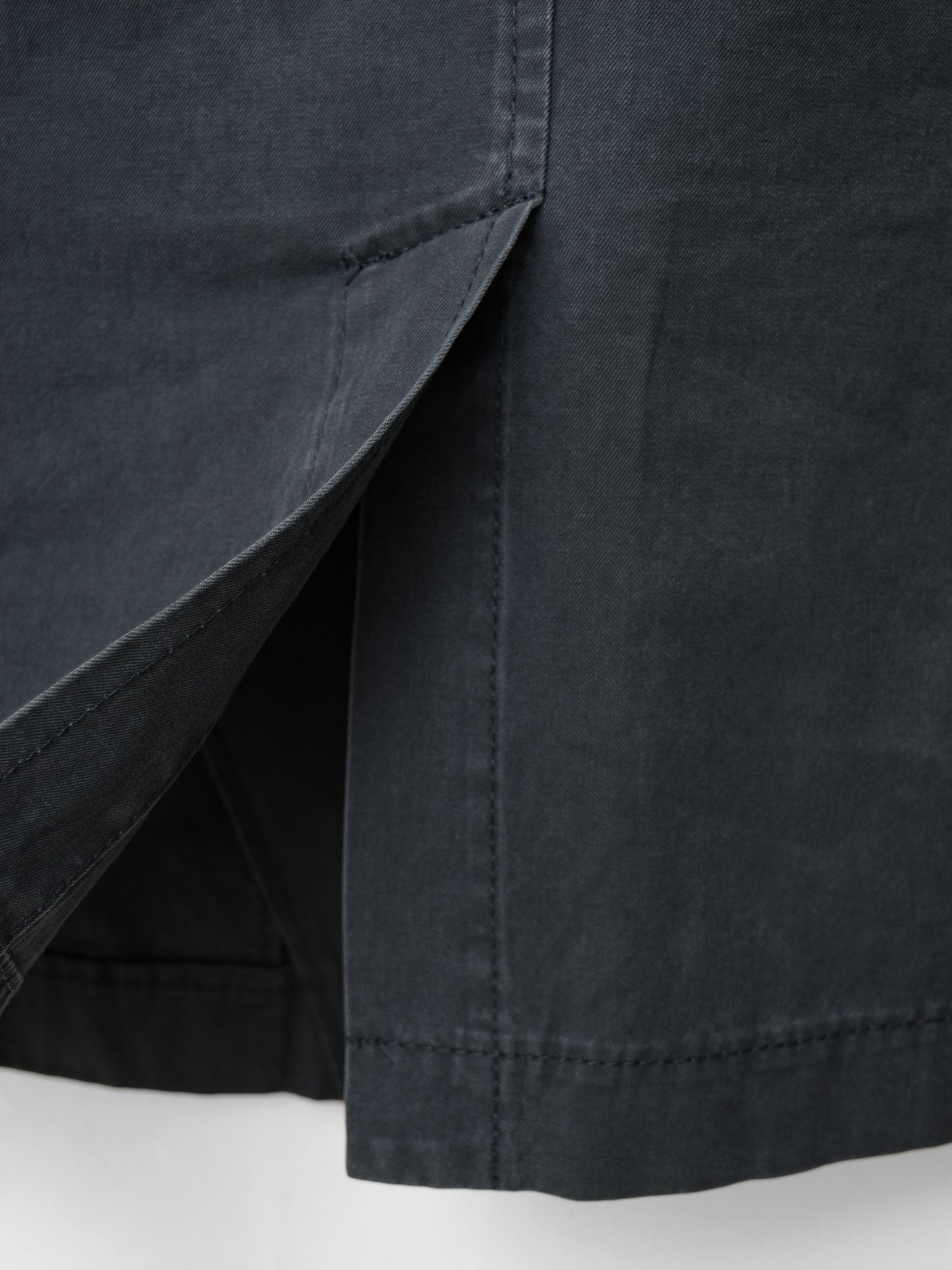 pigment dyed convertible tailored jacket dust grey ∙ cotton ∙ small