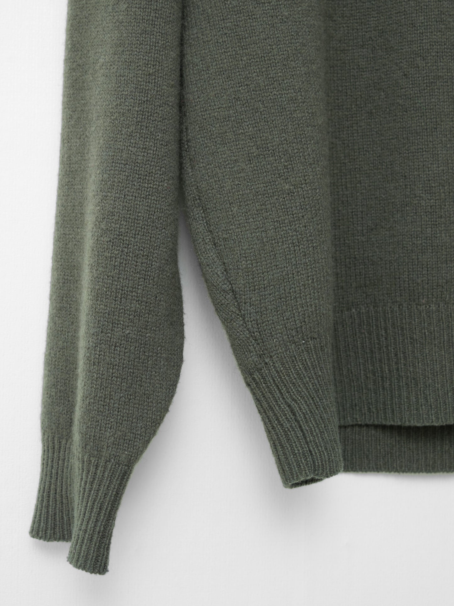 '80s knit pullover sage ∙ wool nylon ∙ one size