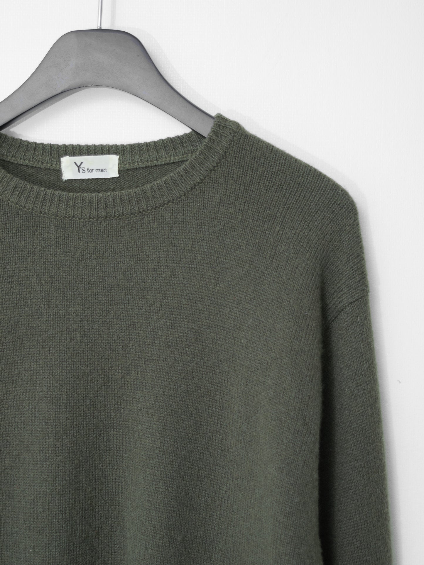 '80s knit pullover sage ∙ wool nylon ∙ one size
