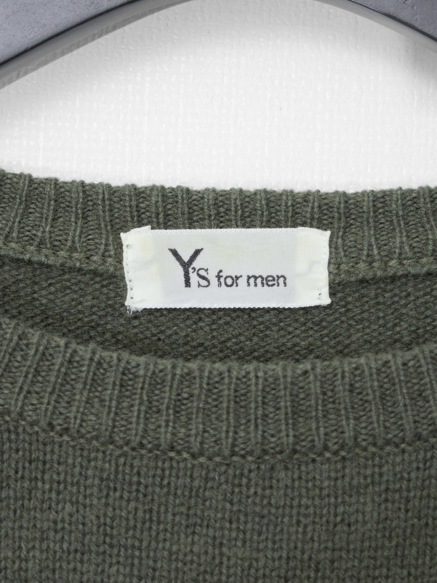 '80s knit pullover sage ∙ wool nylon ∙ one size