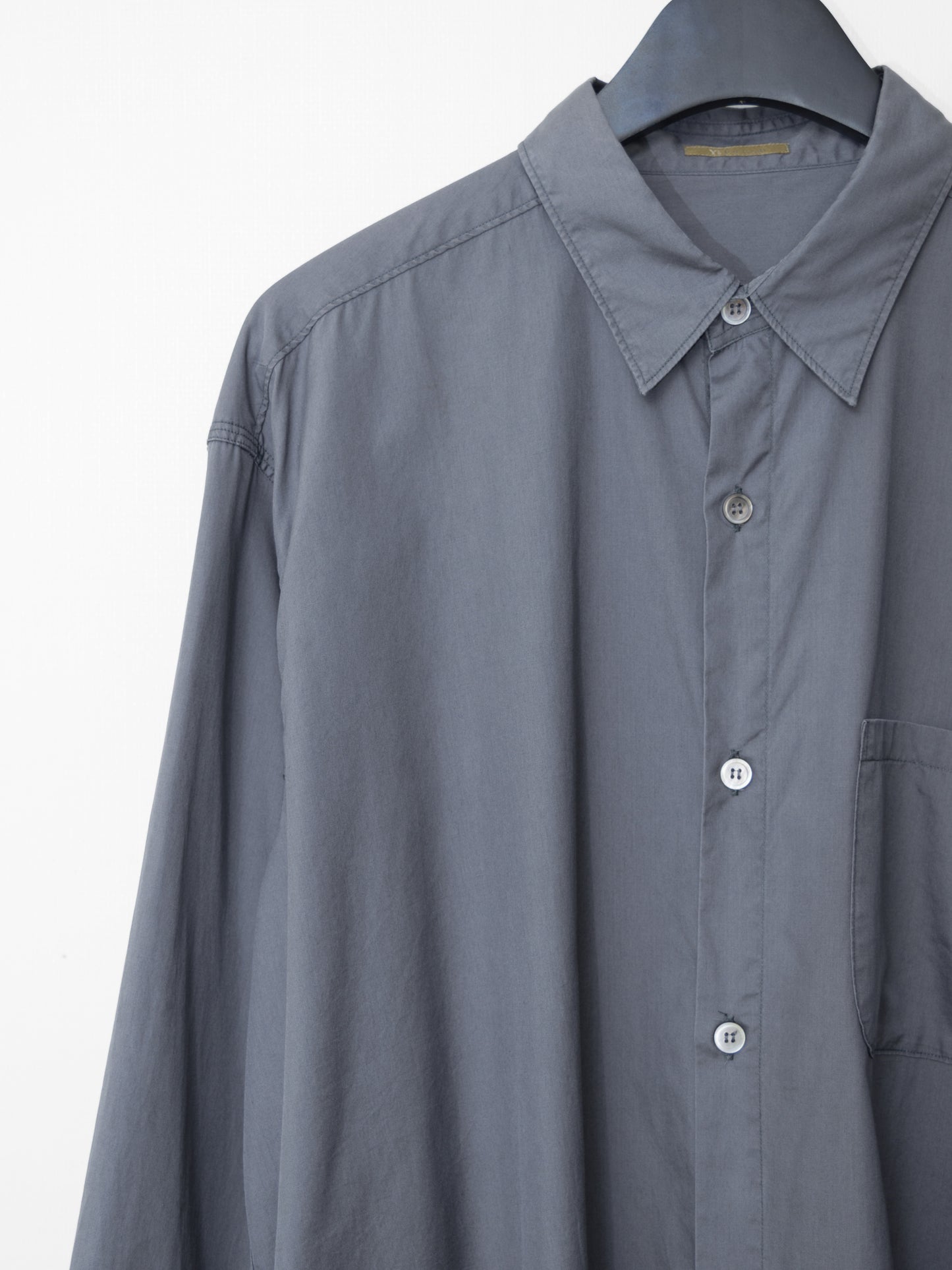 oversized shirt iron ∙ cotton ∙ one size