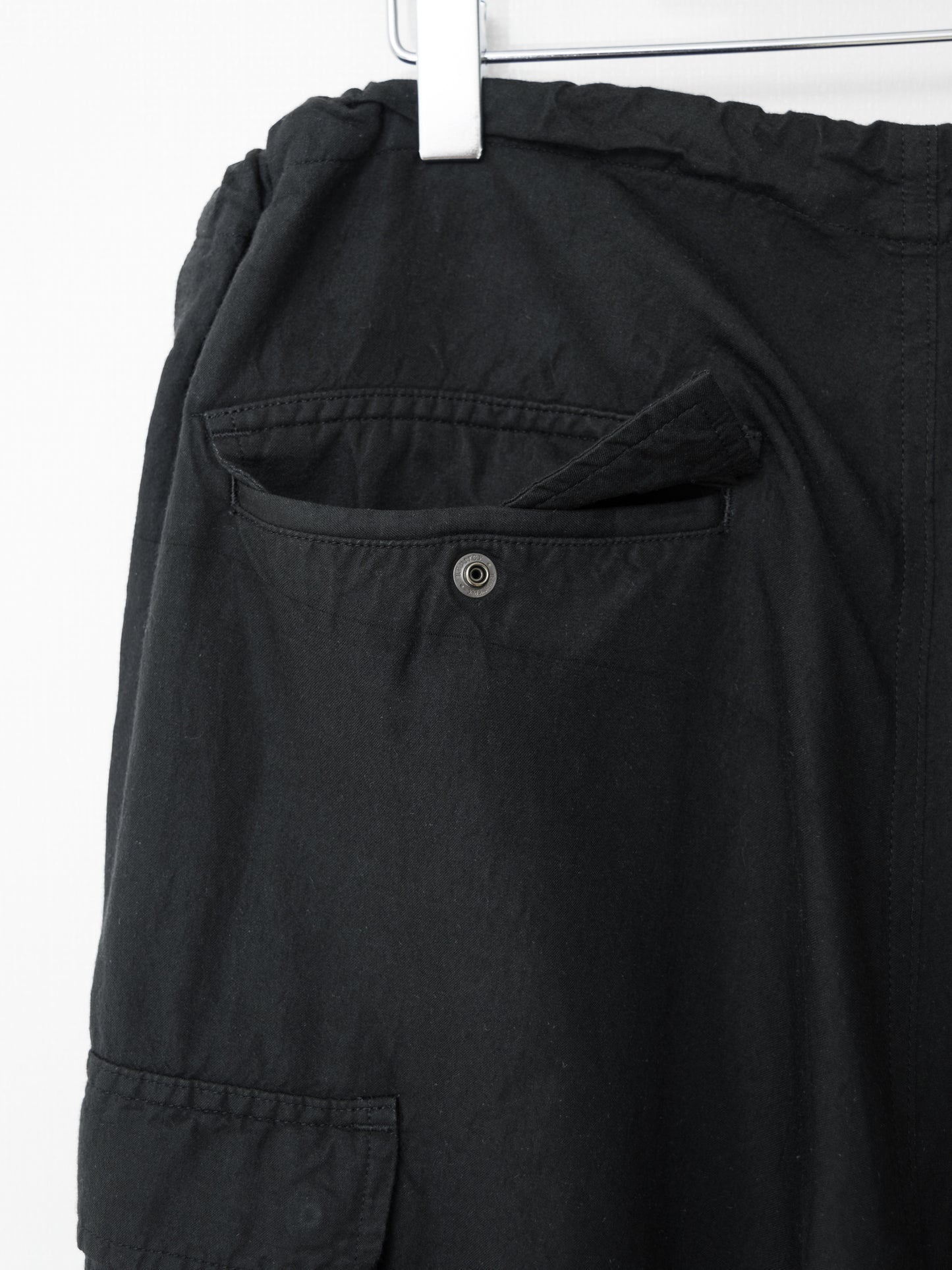 m-65 pants black ∙ rayon ramie ∙ medium