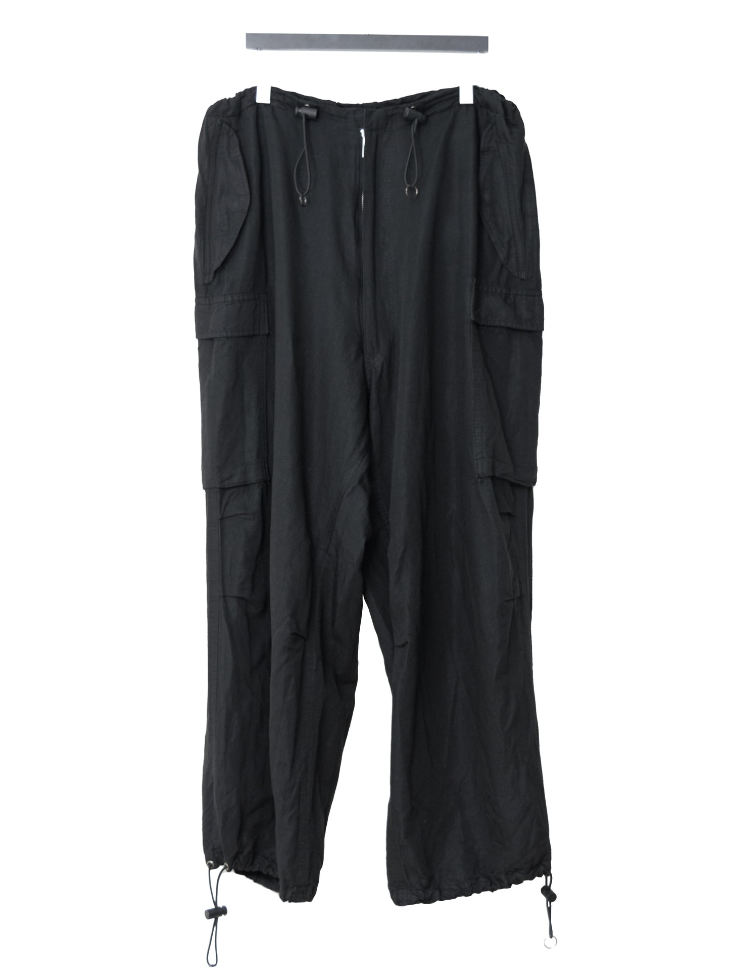 m-65 pants black ∙ rayon ramie ∙ medium