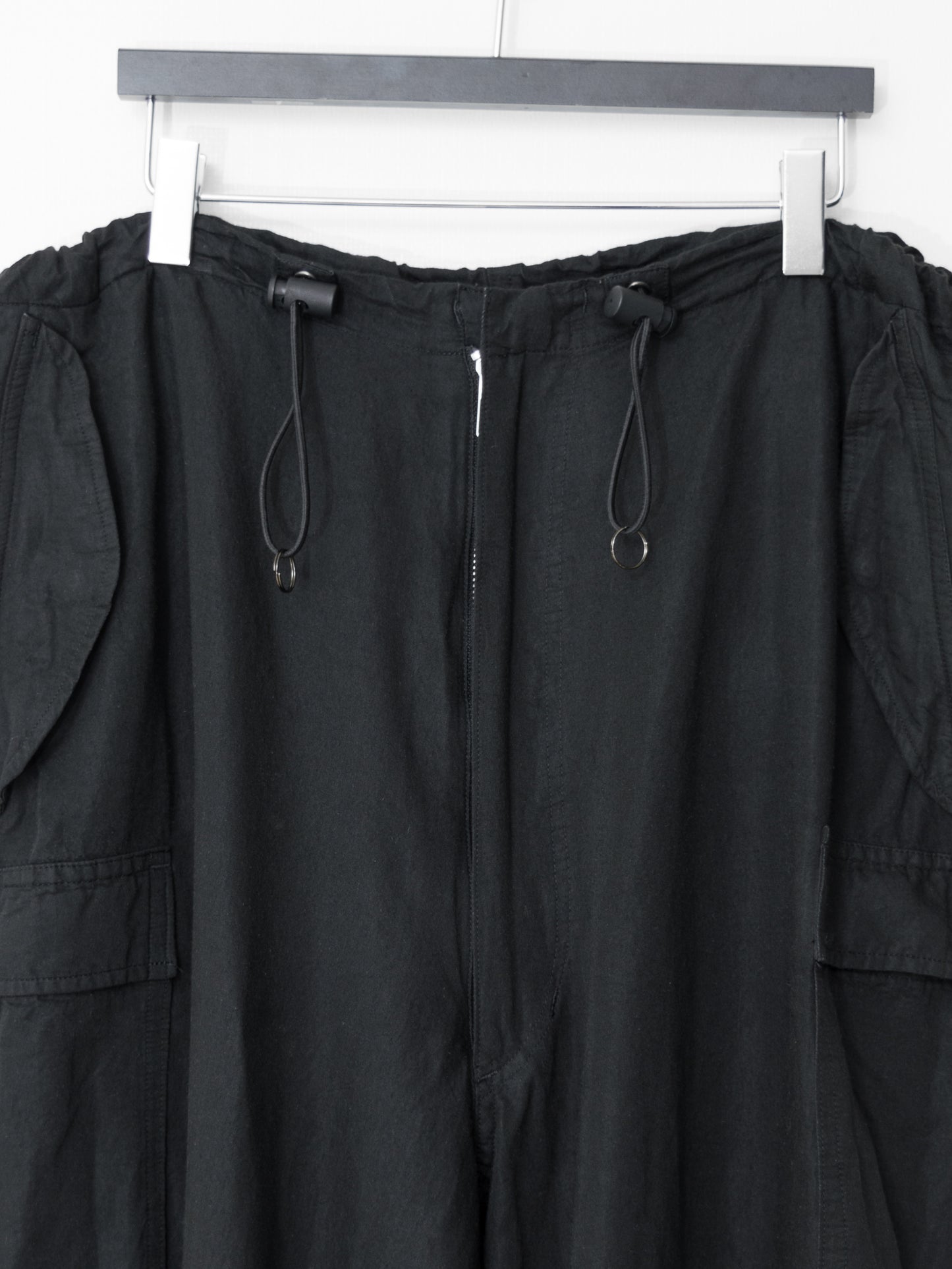 m-65 pants black ∙ rayon ramie ∙ medium