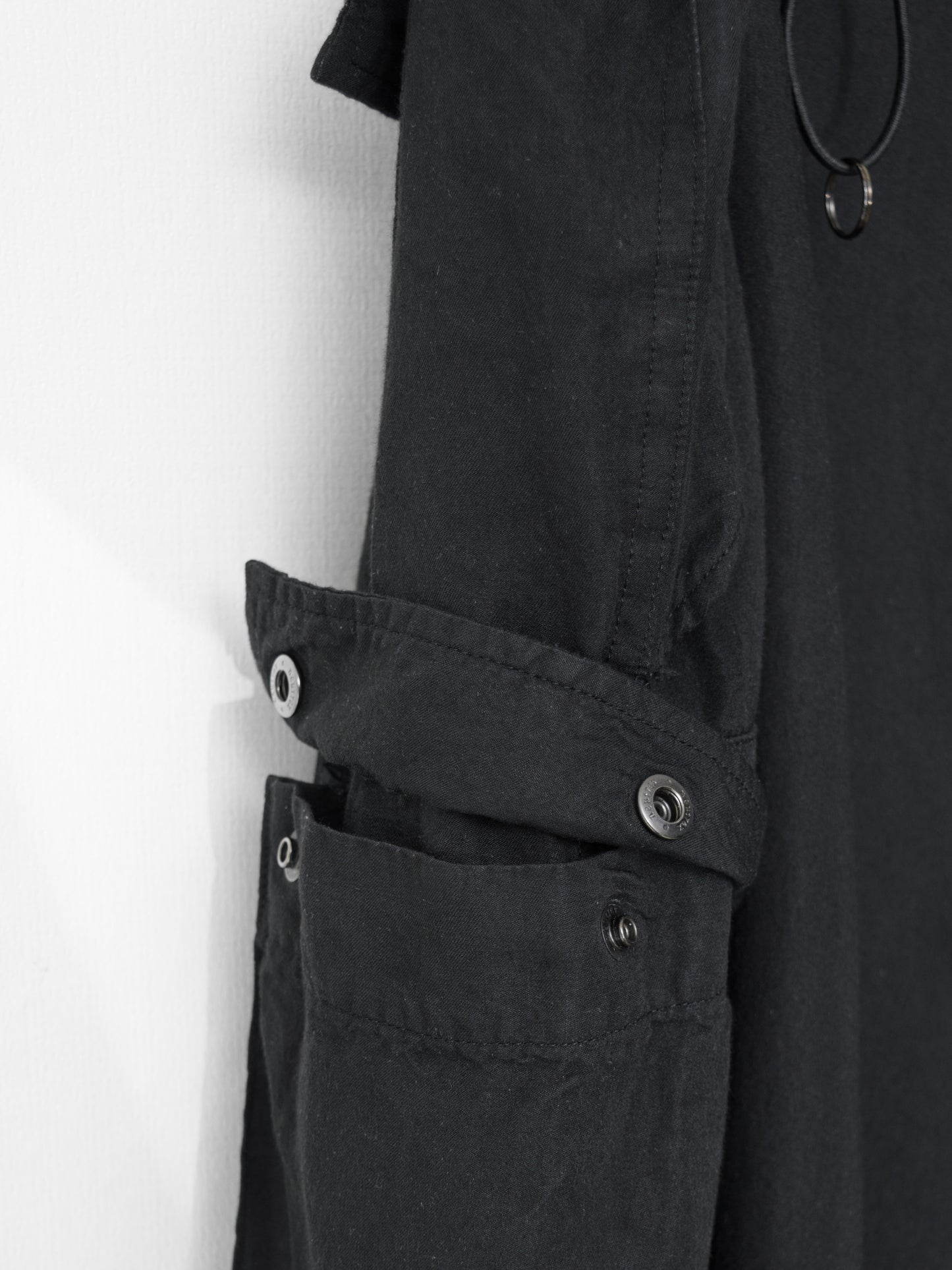 m-65 pants black ∙ rayon ramie ∙ medium