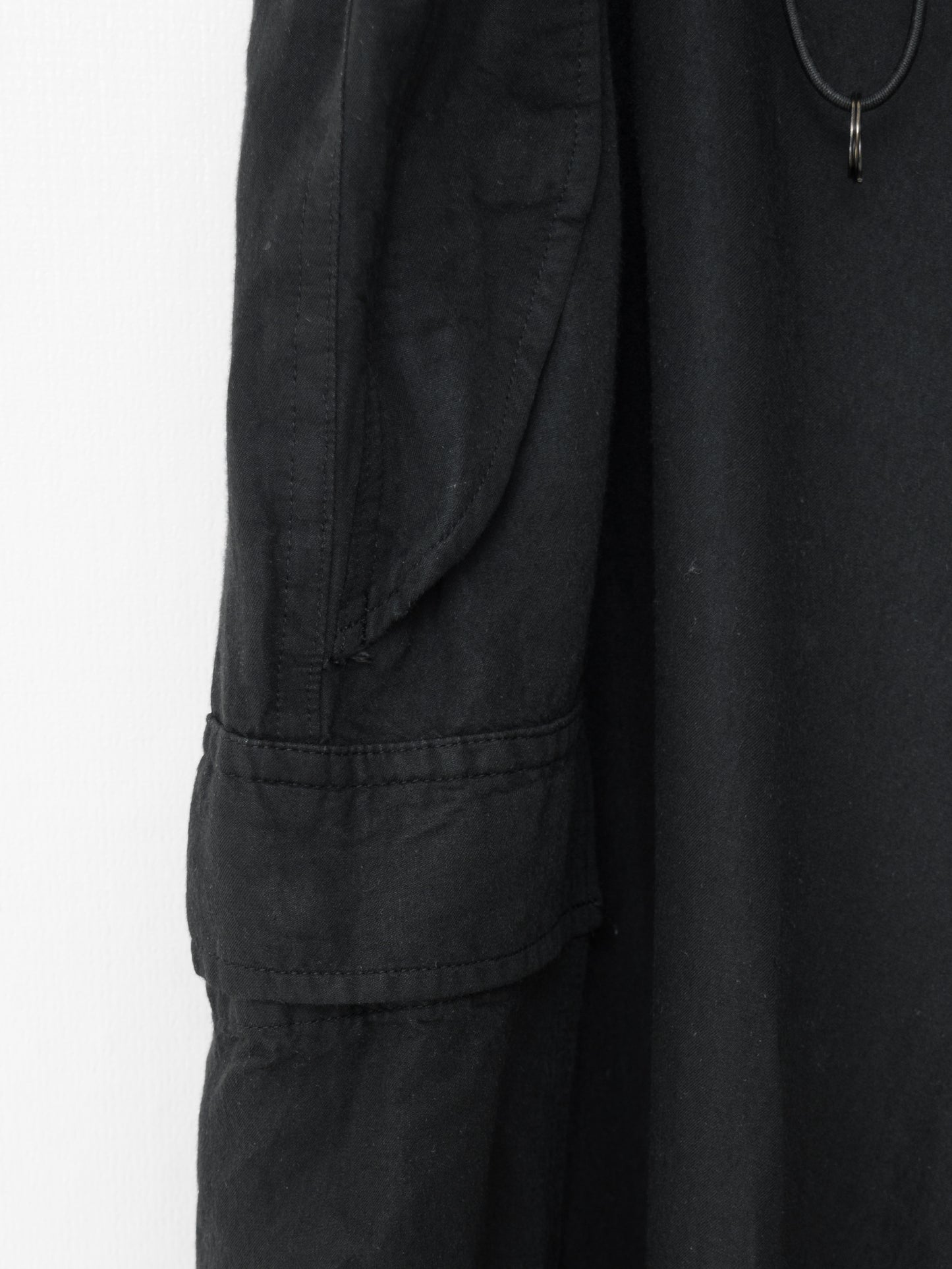 m-65 pants black ∙ rayon ramie ∙ medium