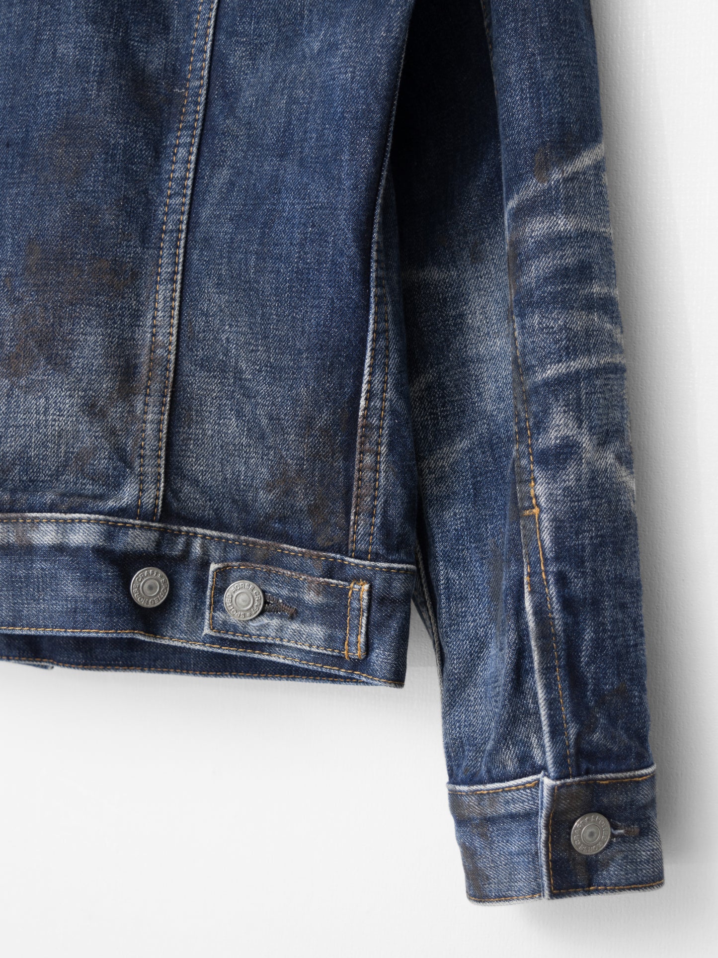 a/w 09 spotted horse type 3 jacket magic wash (2) ∙ cotton ∙ small