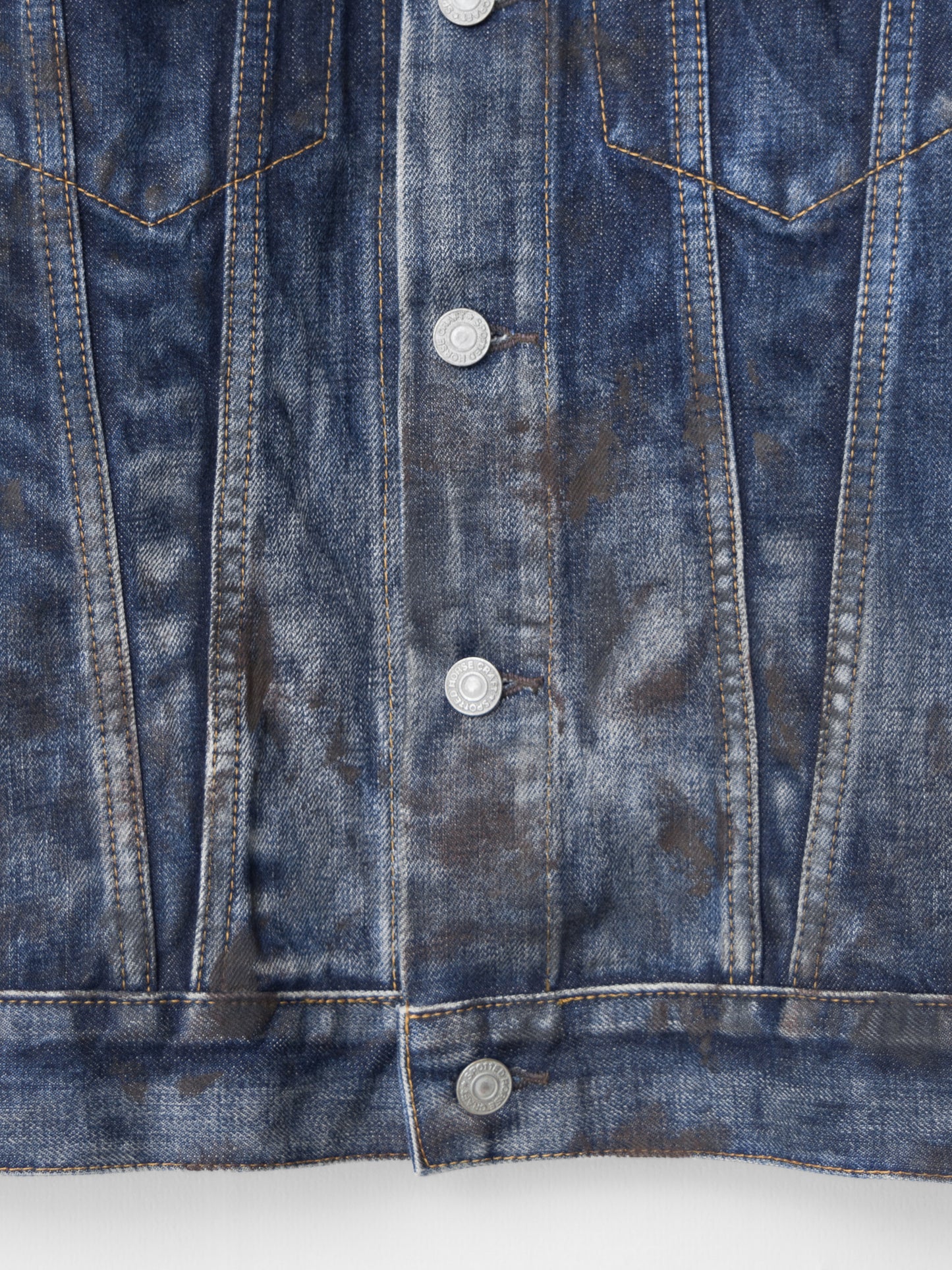 a/w 09 spotted horse type 3 jacket magic wash (2) ∙ cotton ∙ small