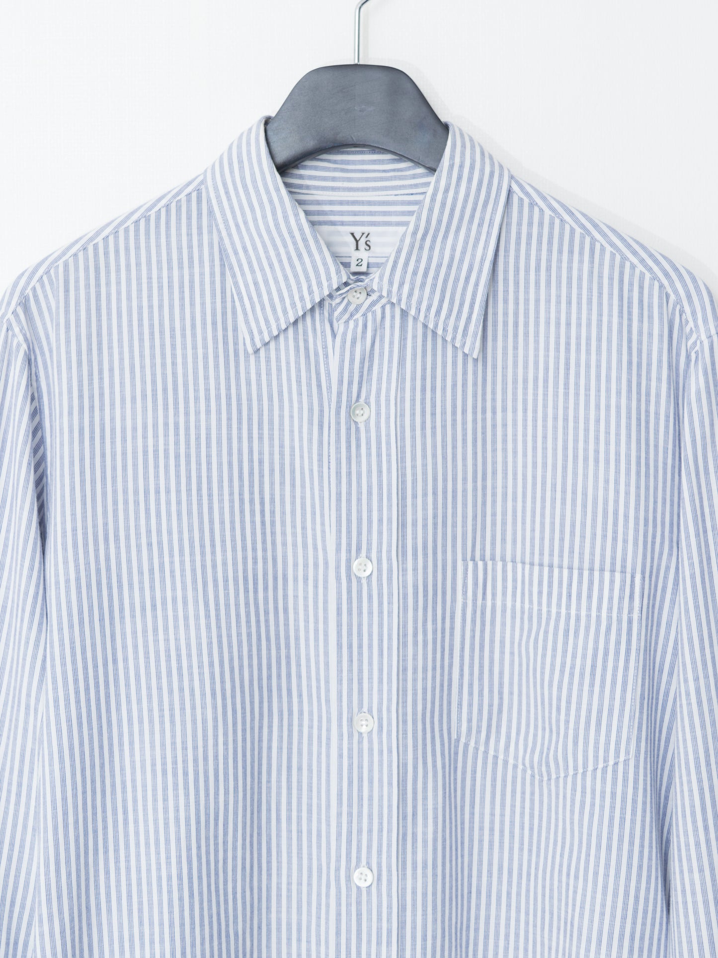 fitted shirt coastal stripe ∙ rayon cotton ∙ small