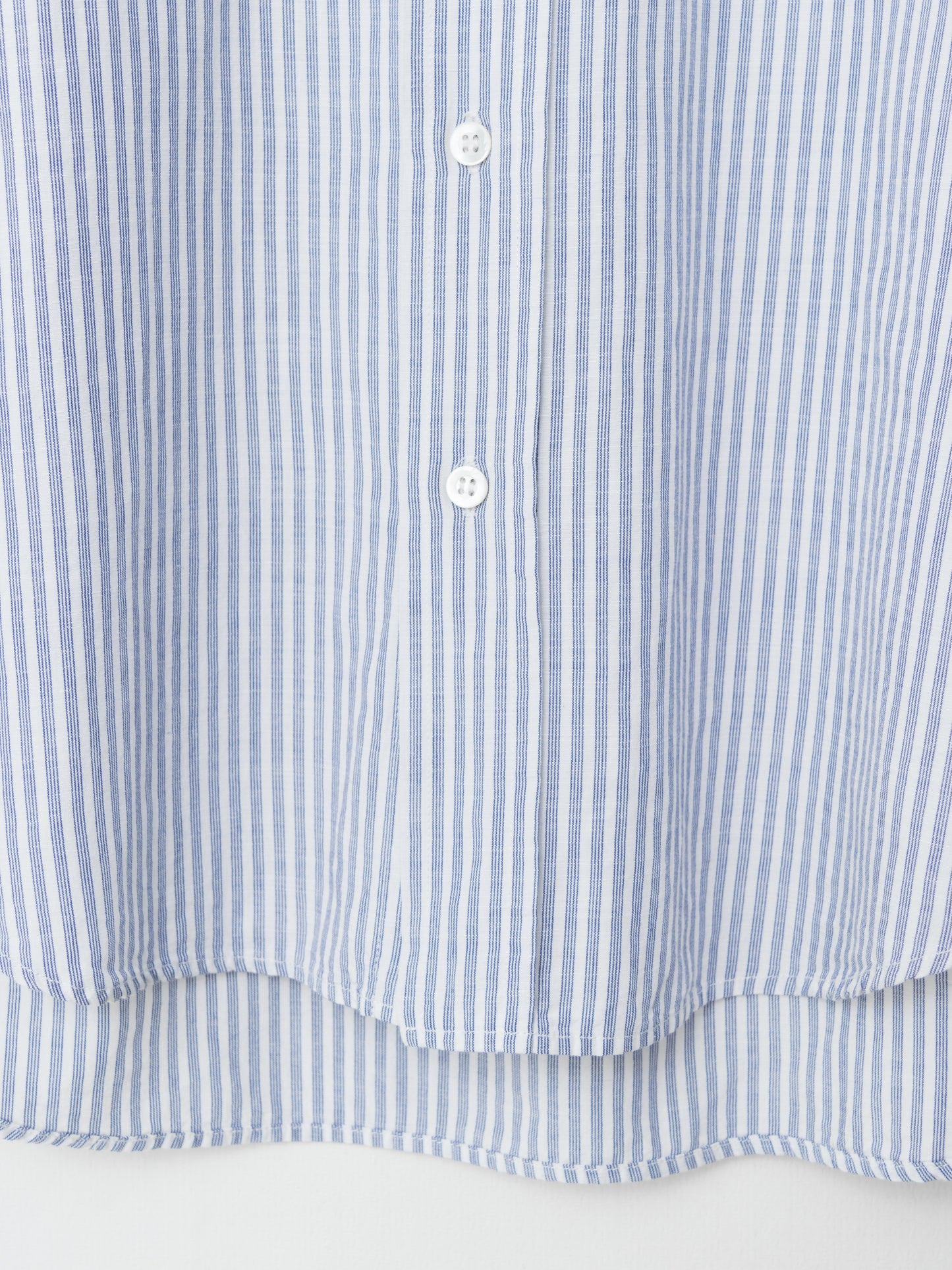 fitted shirt coastal stripe ∙ rayon cotton ∙ small