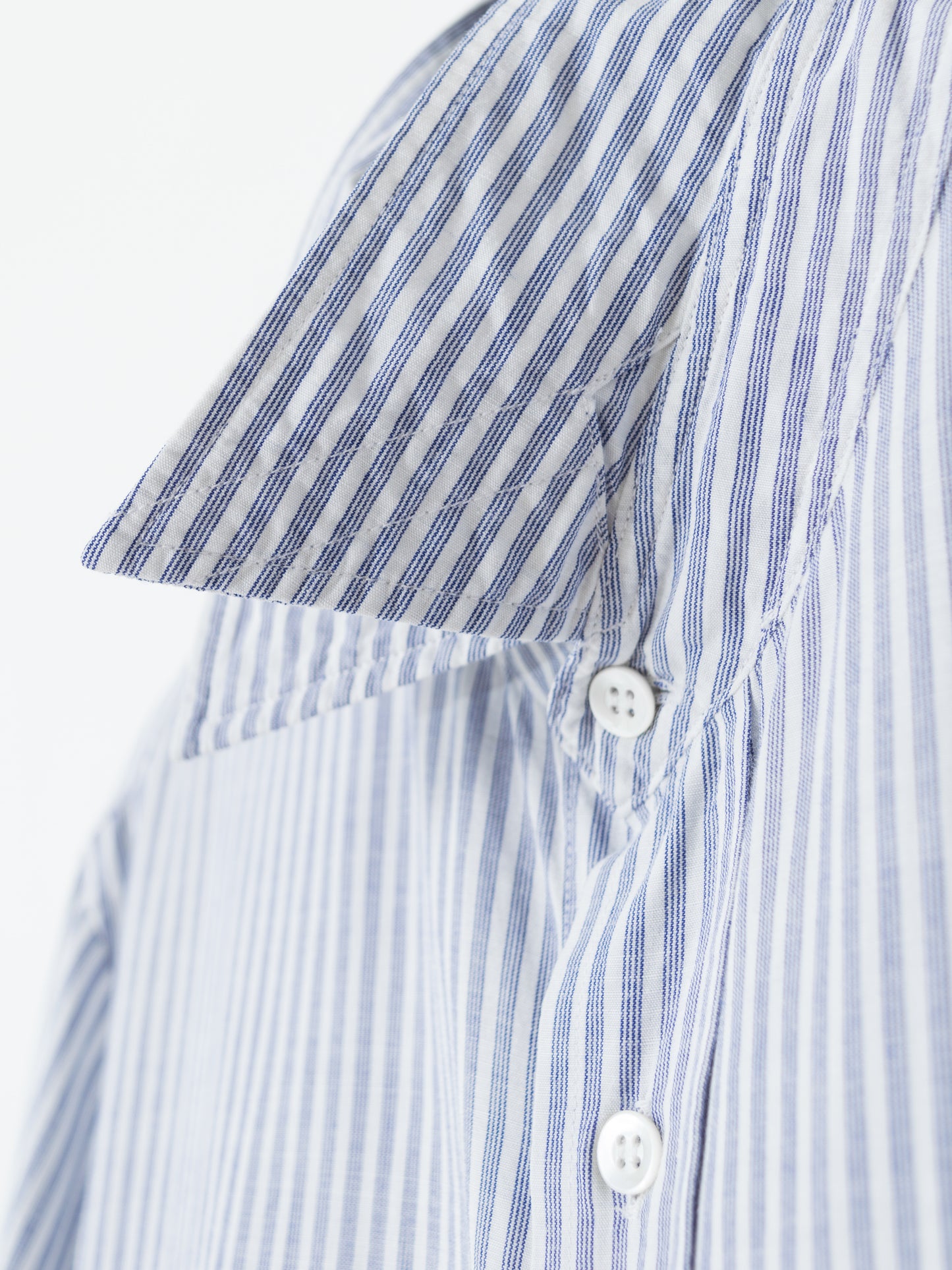 fitted shirt coastal stripe ∙ rayon cotton ∙ small