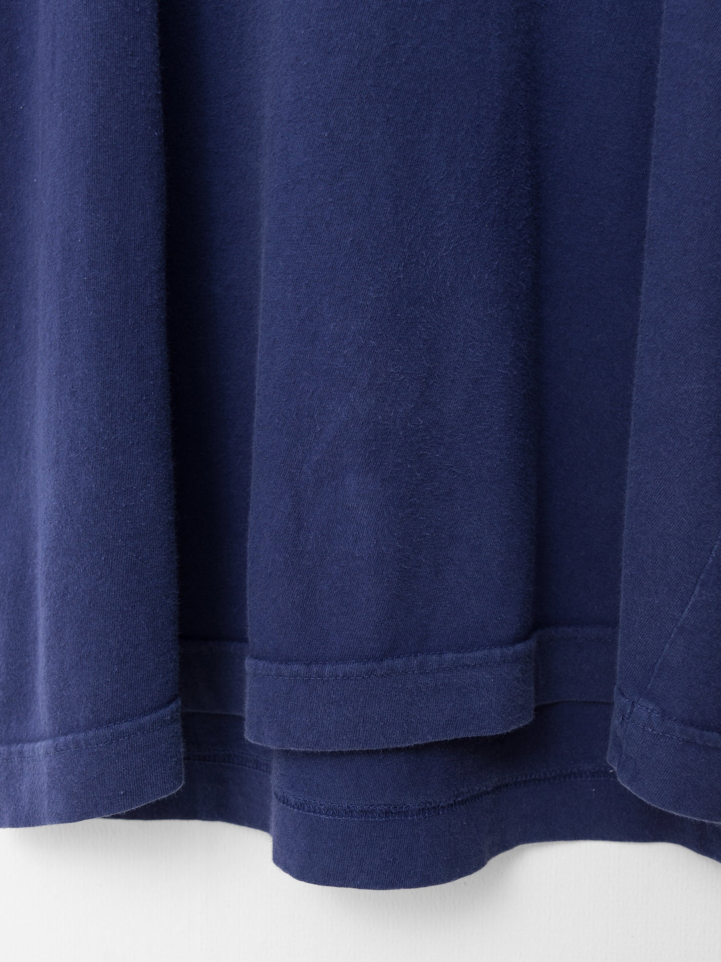 garment dyed tee aged blue ∙ cotton ∙ large