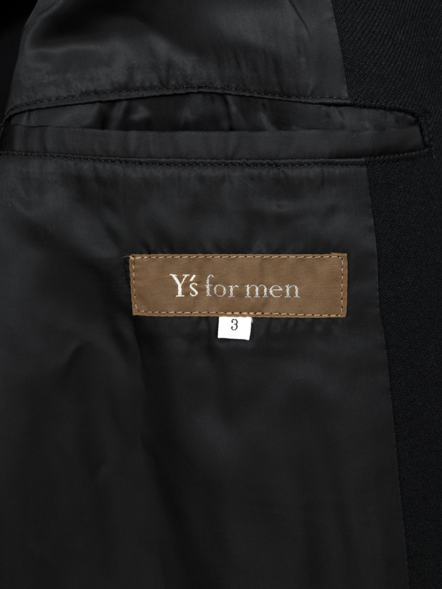 band collar tailored coat black ∙ heavy wool gabardine ∙ medium