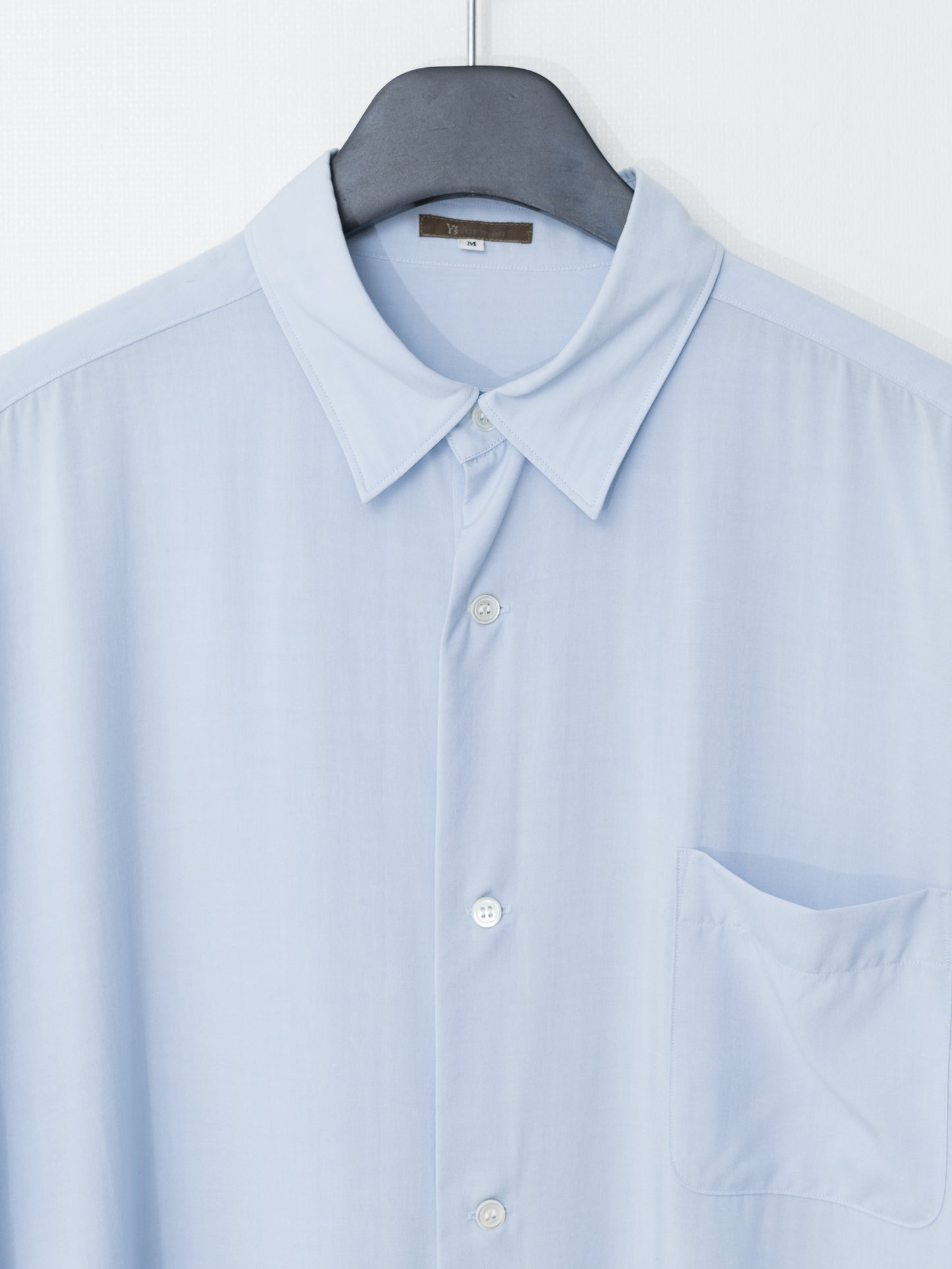 short sleeve shirt cloud blue ∙ rayon ∙ medium