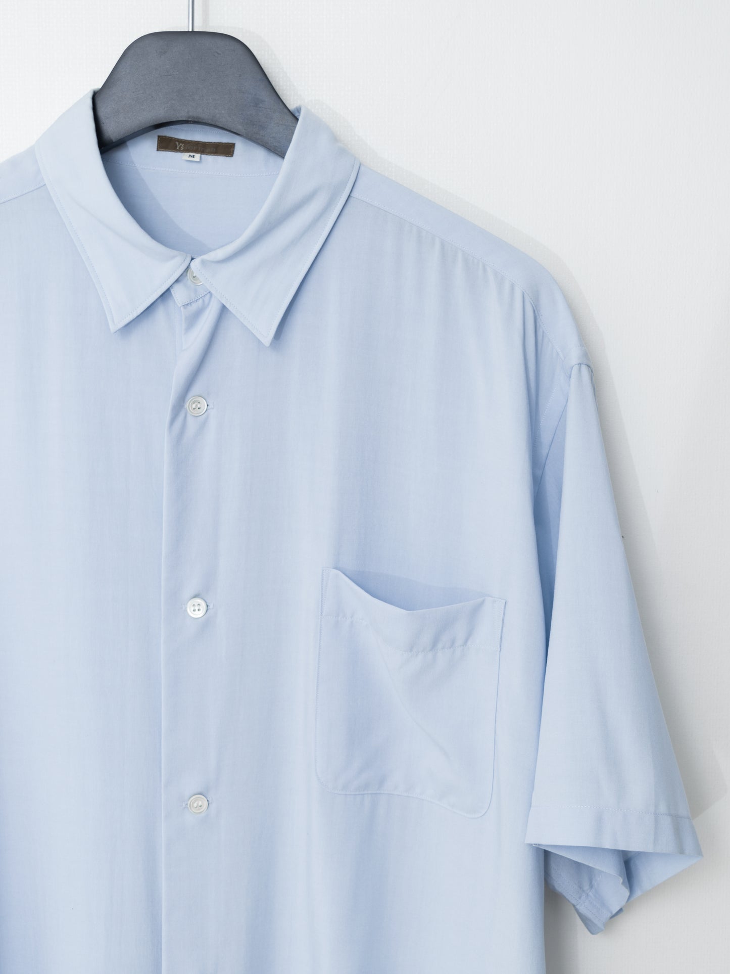 short sleeve shirt cloud blue ∙ rayon ∙ medium