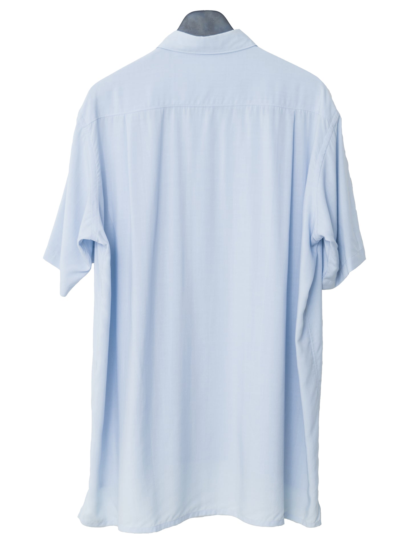 short sleeve shirt cloud blue ∙ rayon ∙ medium