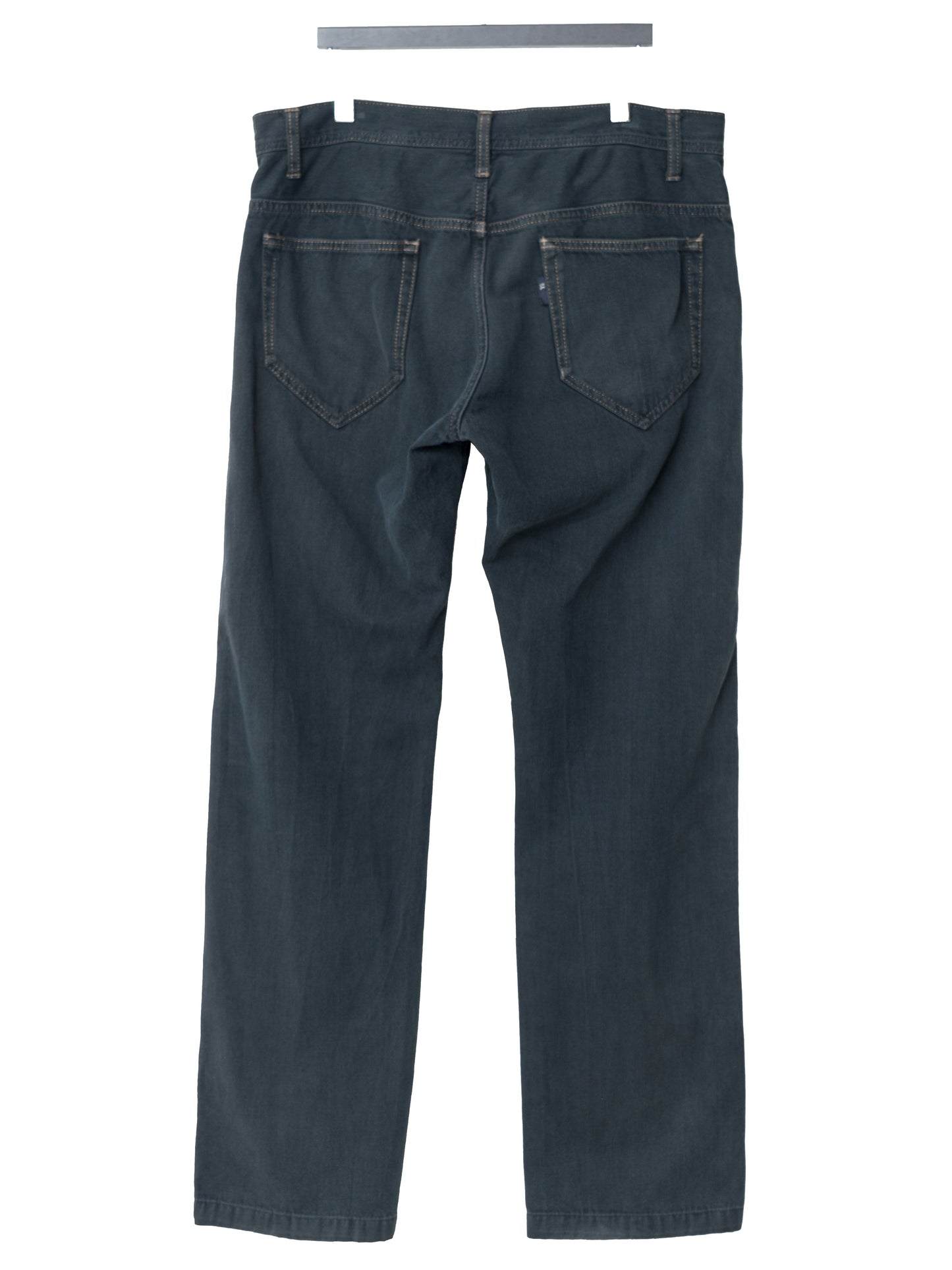 s/s 08 garment dyed 5 pocket jeans indigo black ∙ cotton ∙ xsmall