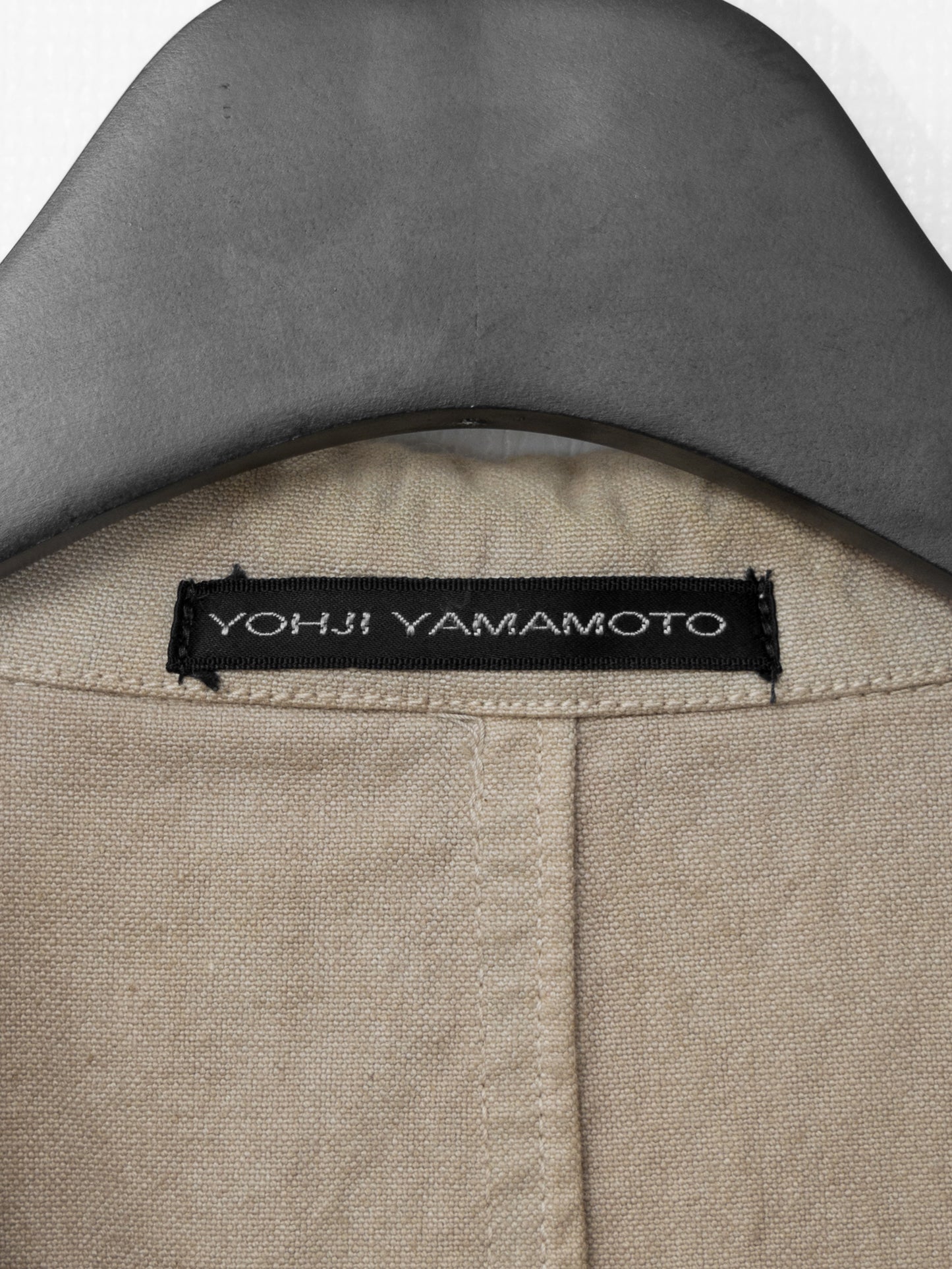garment dyed tailored jacket tea ∙ cotton ∙ large