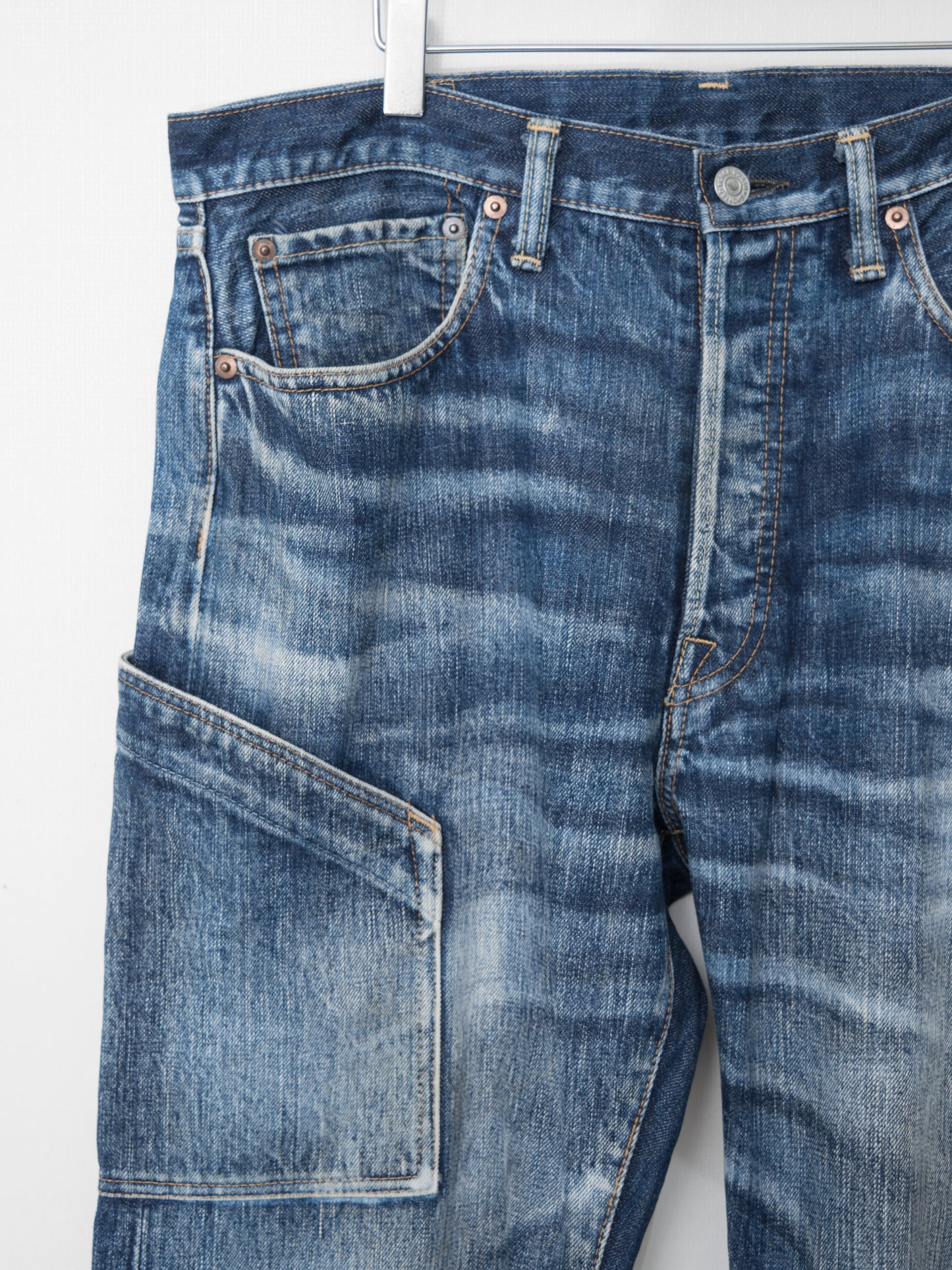 s/s 06 spotted horse cargo jeans magic wash ∙ cotton ∙ medium