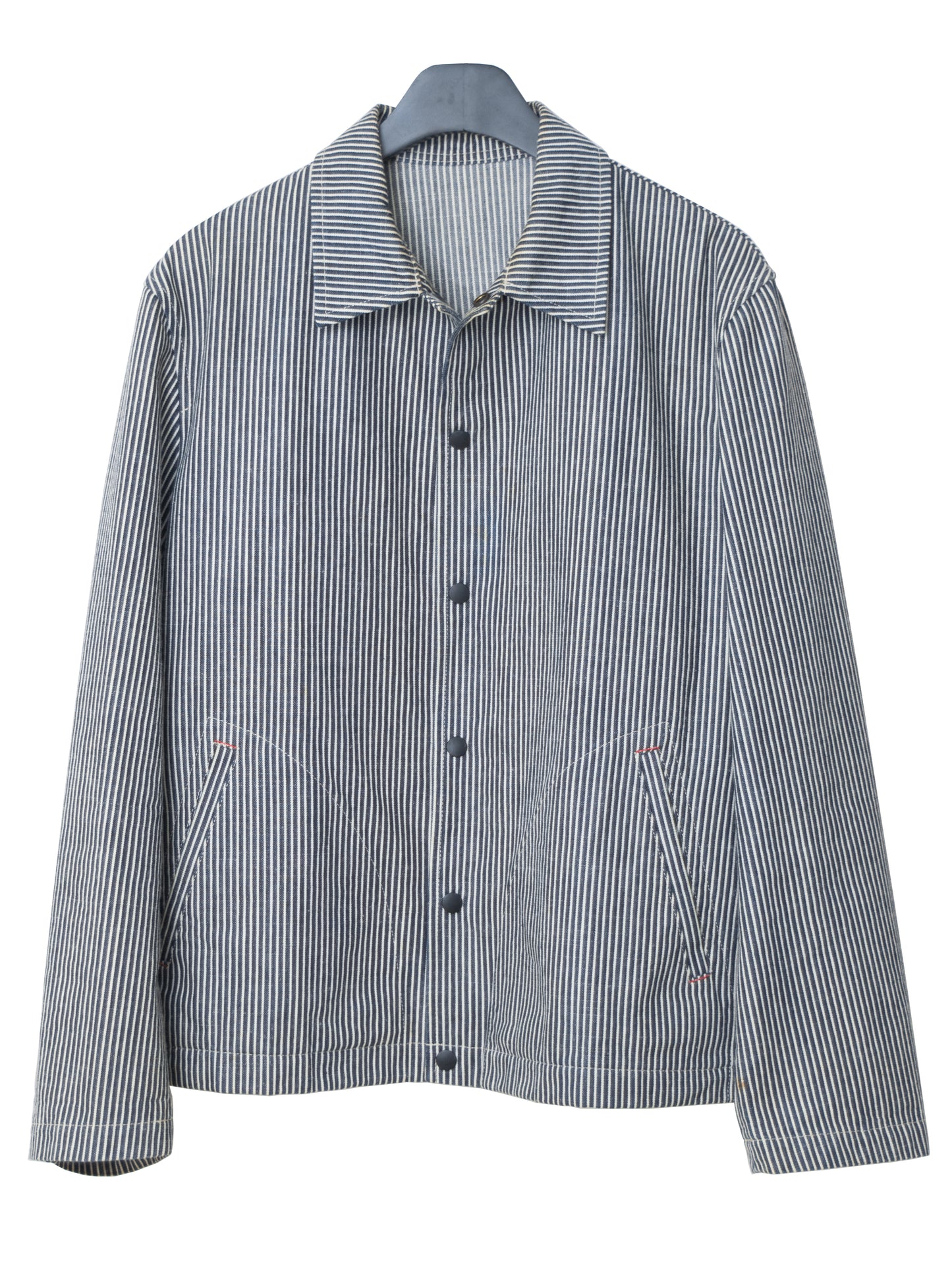 hickory selvedge coach jacket indigo ∙ cotton poly ∙ small