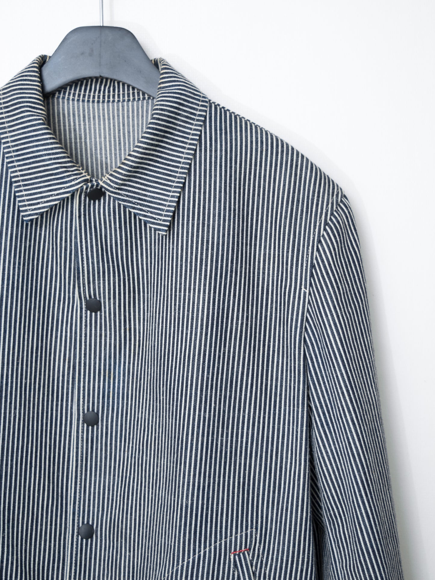 hickory selvedge coach jacket indigo ∙ cotton poly ∙ small