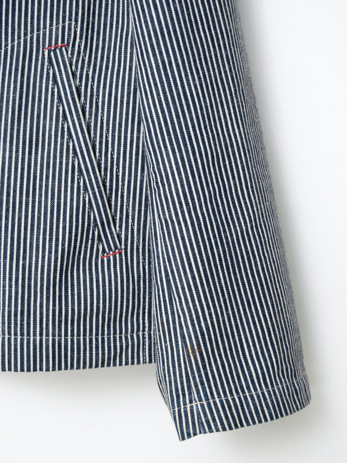 hickory selvedge coach jacket indigo ∙ cotton poly ∙ small