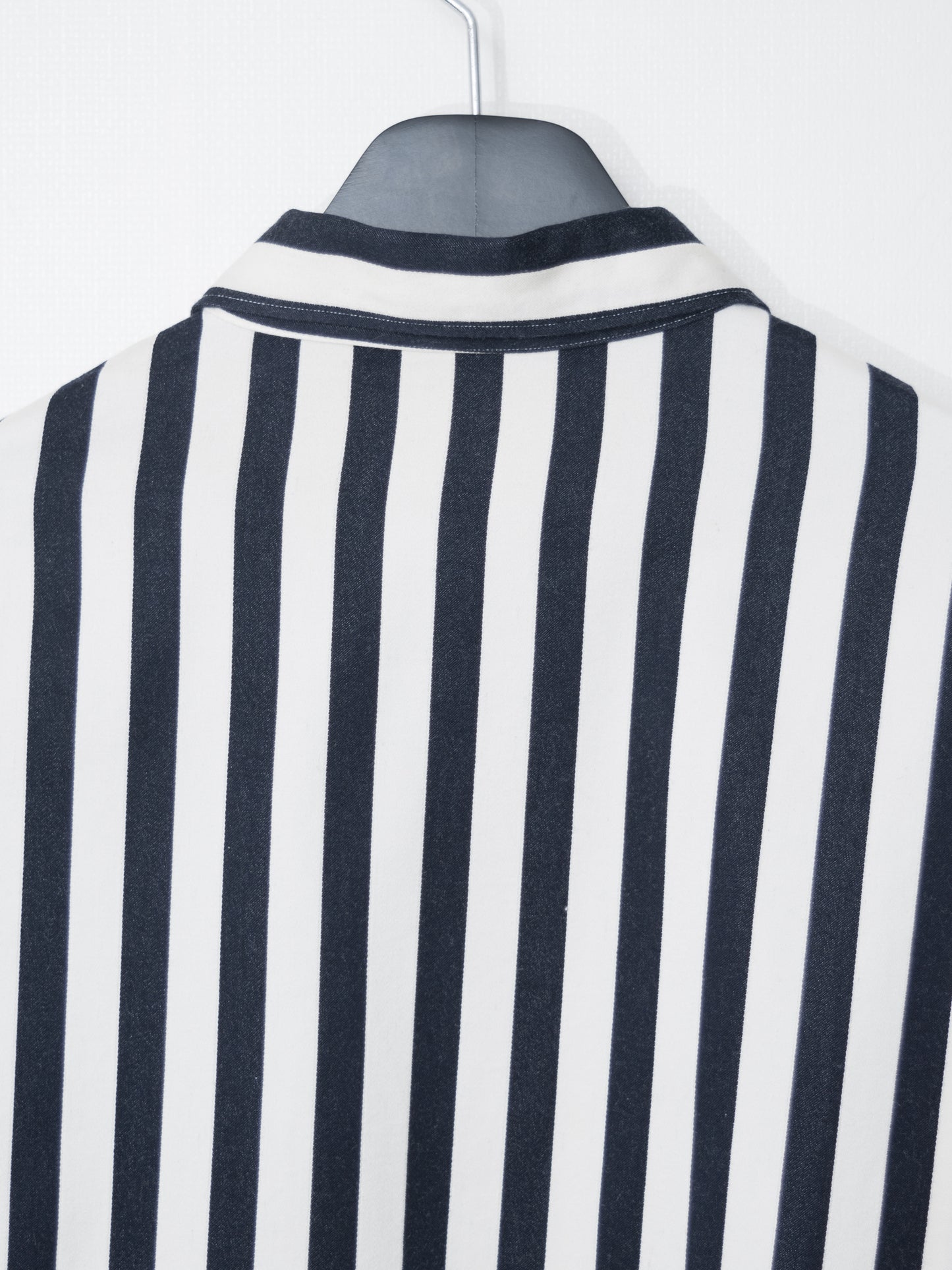 s/s 87 striped shirt dark navy ∙ cotton ∙ one size