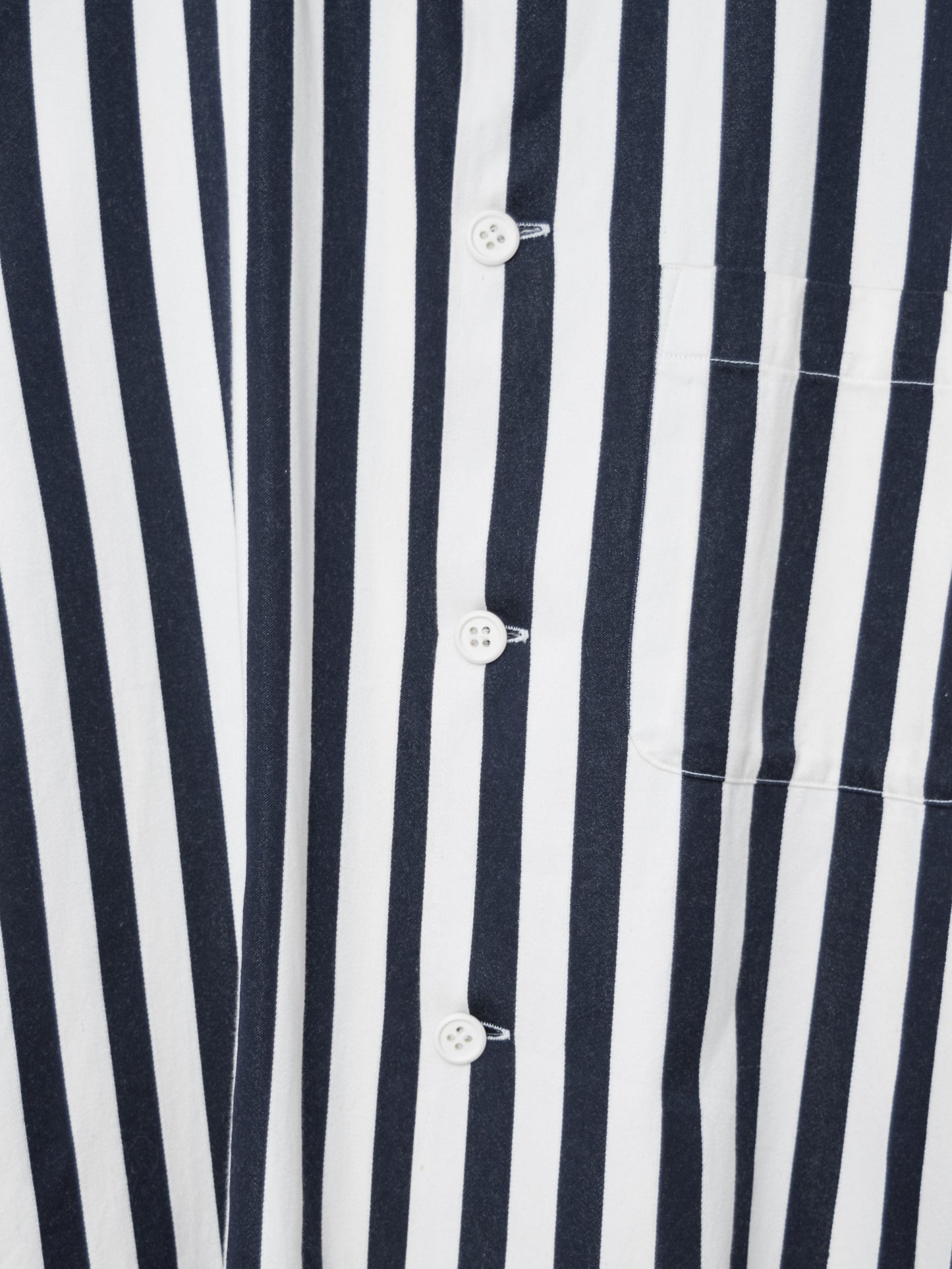 s/s 87 striped shirt dark navy ∙ cotton ∙ one size