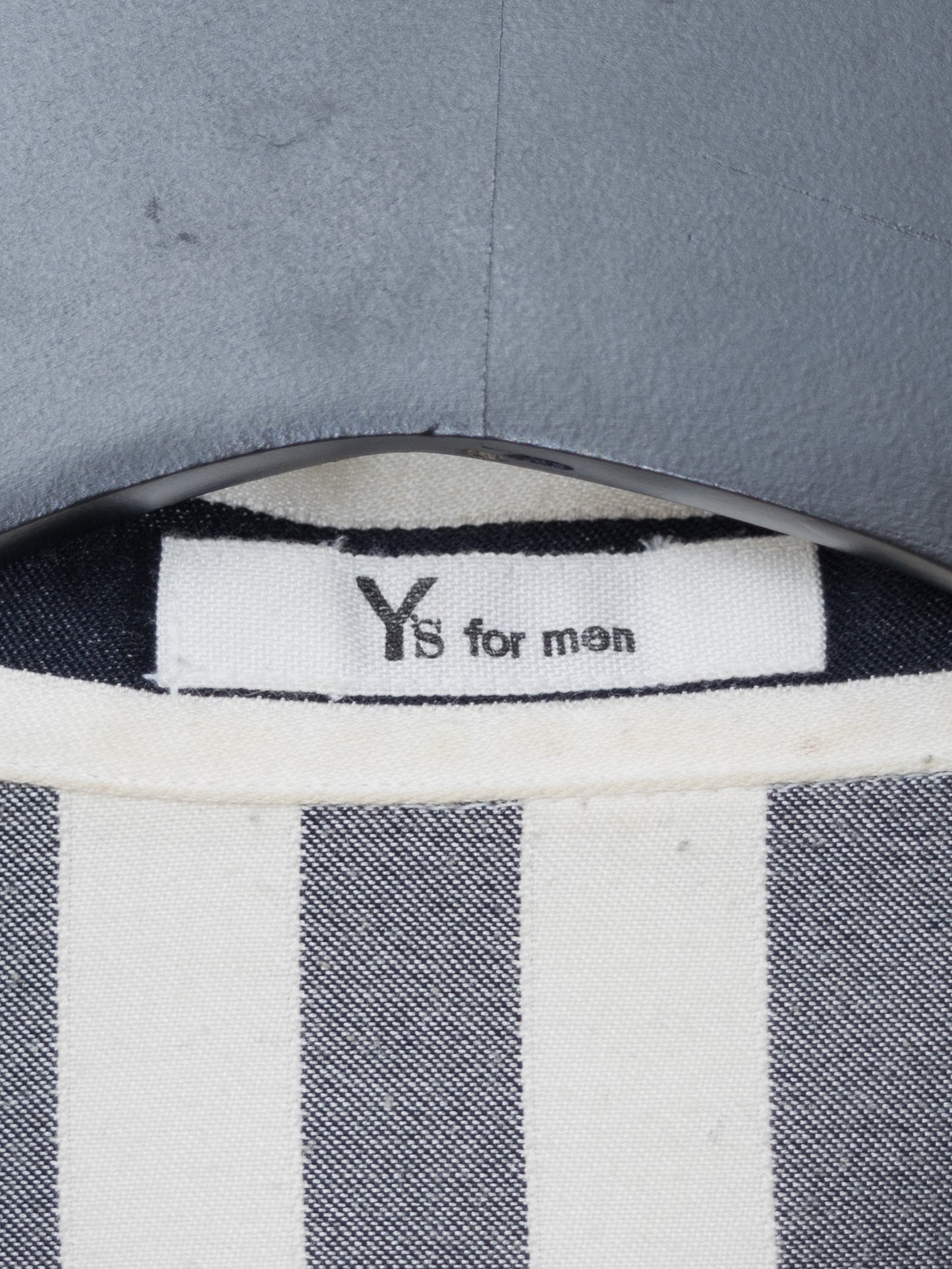 s/s 87 striped shirt dark navy ∙ cotton ∙ one size