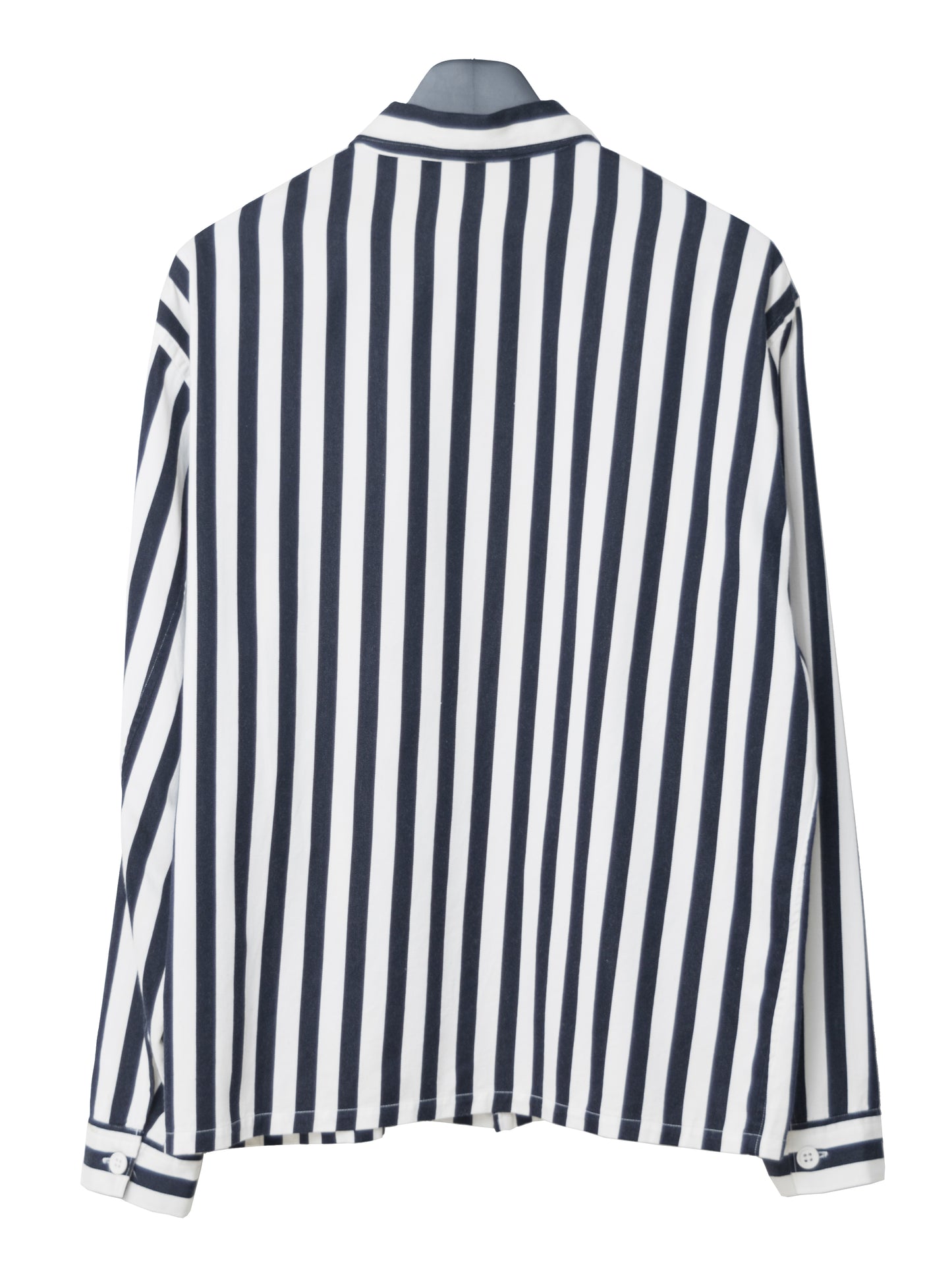 s/s 87 striped shirt dark navy ∙ cotton ∙ one size