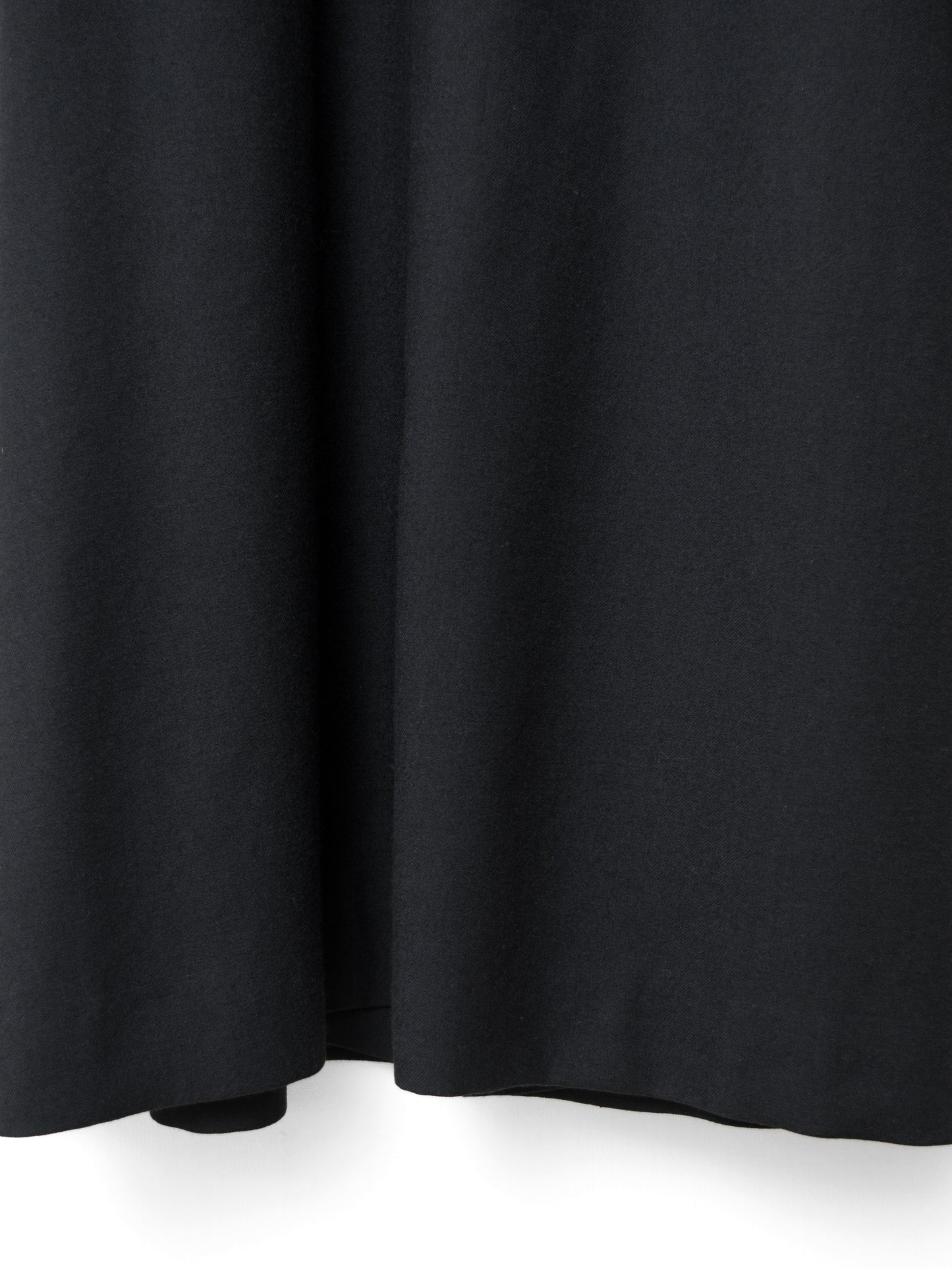 raglan sleeve coat black ∙ wool ∙ medium
