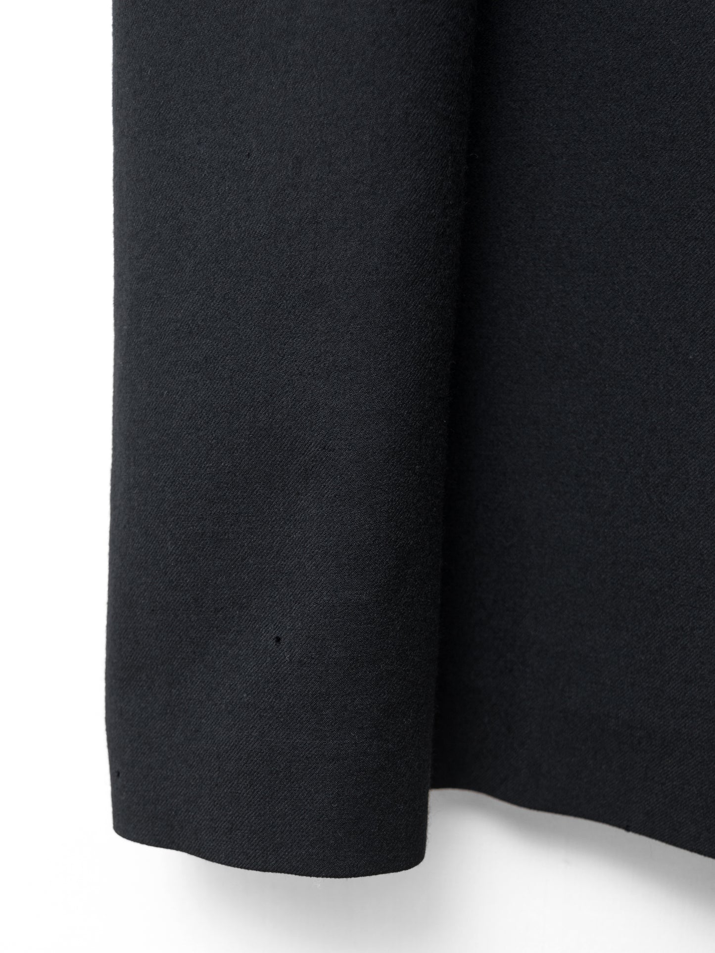 raglan sleeve coat black ∙ wool ∙ medium